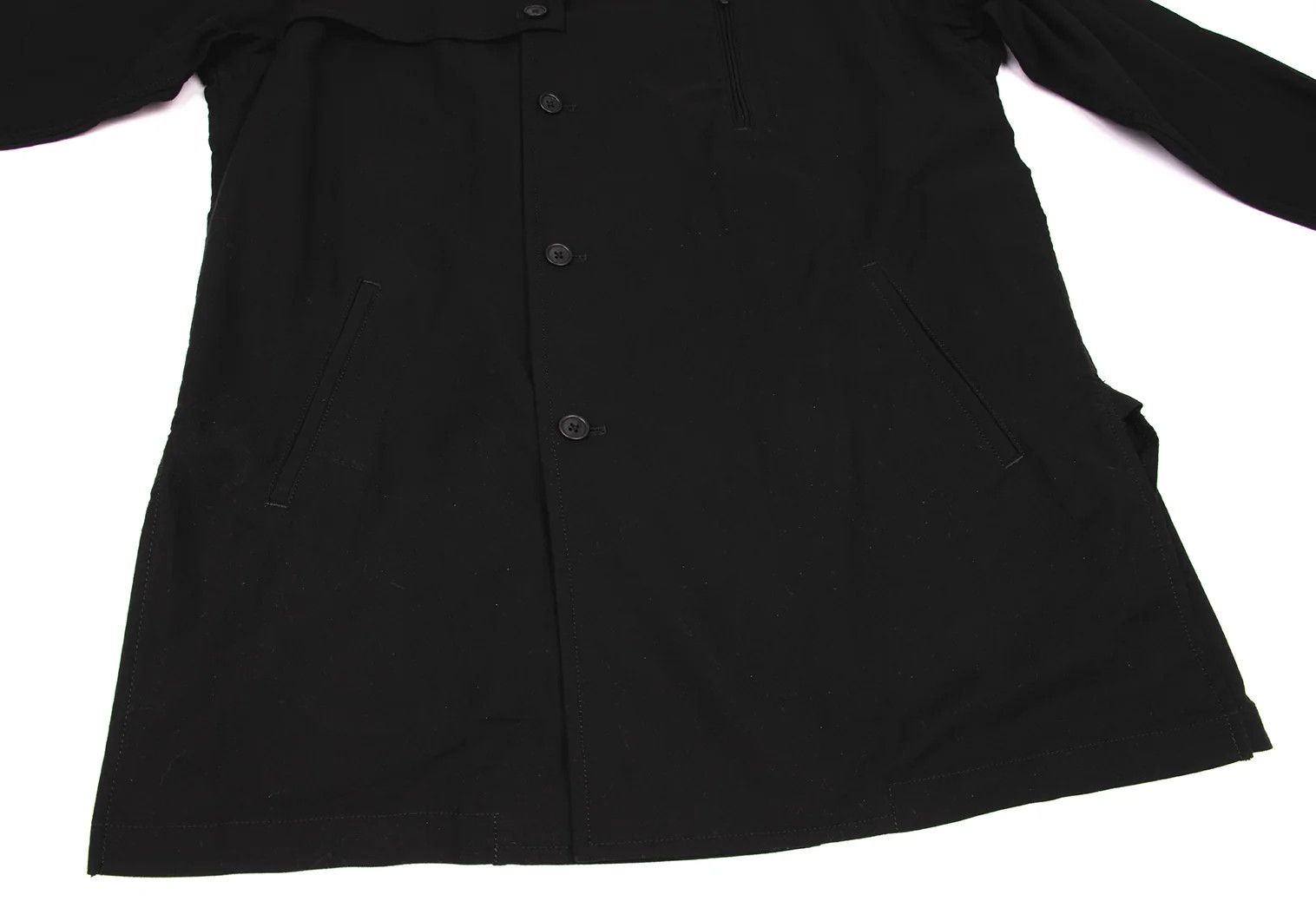 Yohji Yamamoto Yohji Yamamoto Cotton Twill Trench Blouson Size US S / EU 44-46 / 1 - 12 Thumbnail