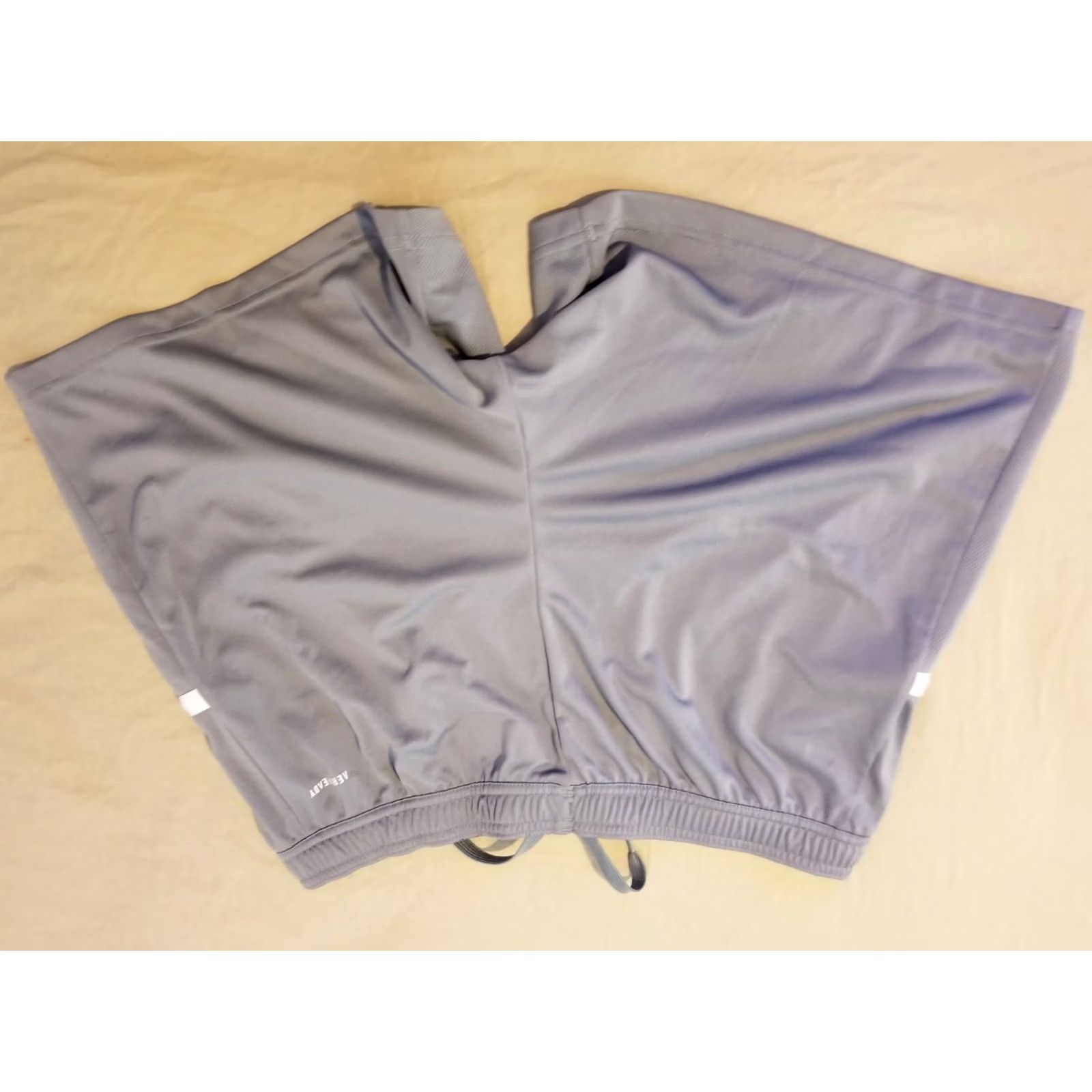 Adidas Mens adidas Athletic Shorts L Large Gray Gym Workout Size US 33 - 2 Thumbnail