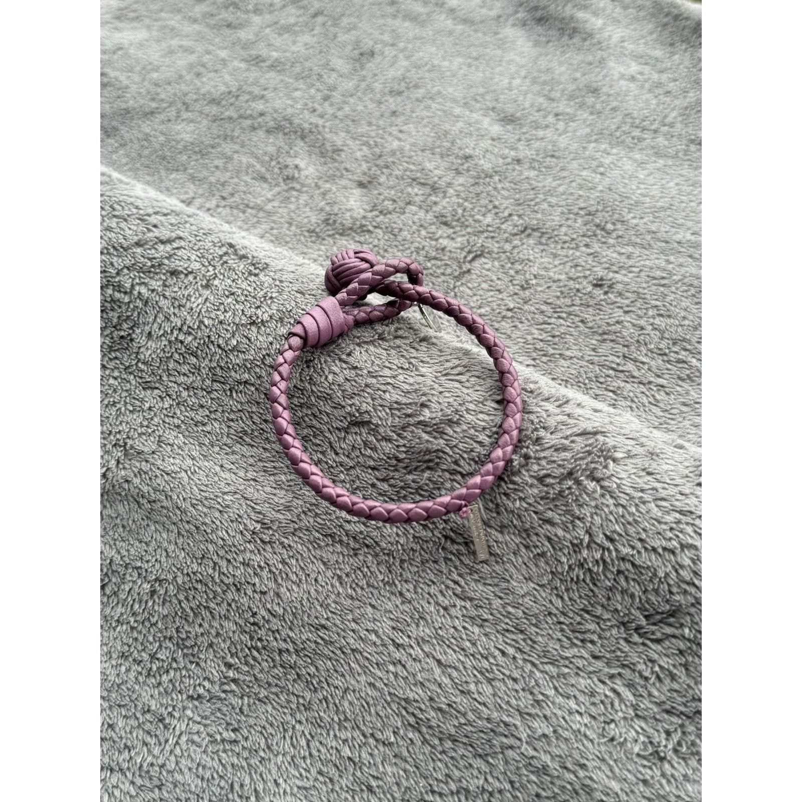 Bottega Veneta Bottega veneta pink leather bracelet Size ONE SIZE - 3 Thumbnail