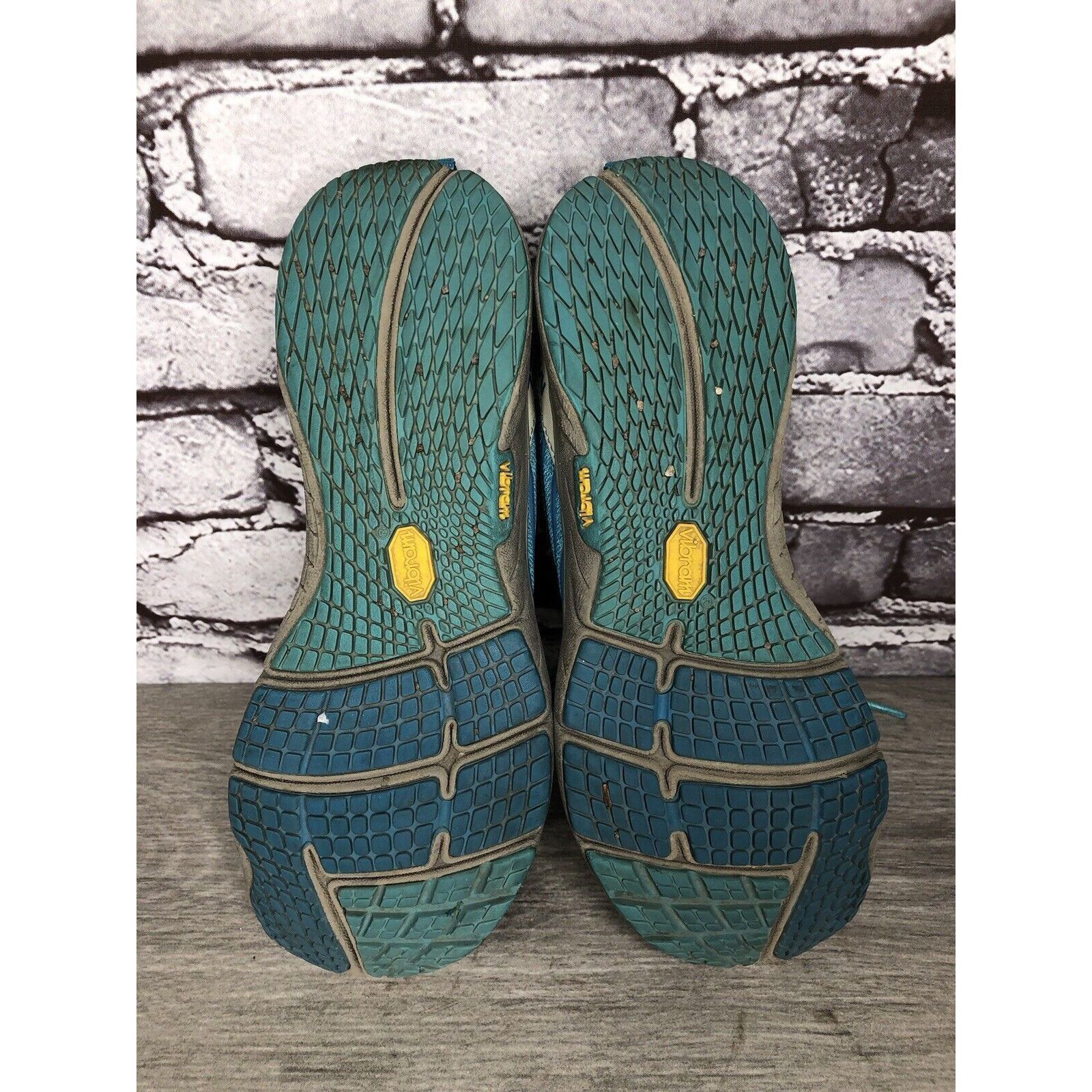 Merrell Merrell Aqua Blue Synthetic Vibram Outsole Light Weight Lace Size US 10.5 / IT 40.5 - 6 Thumbnail
