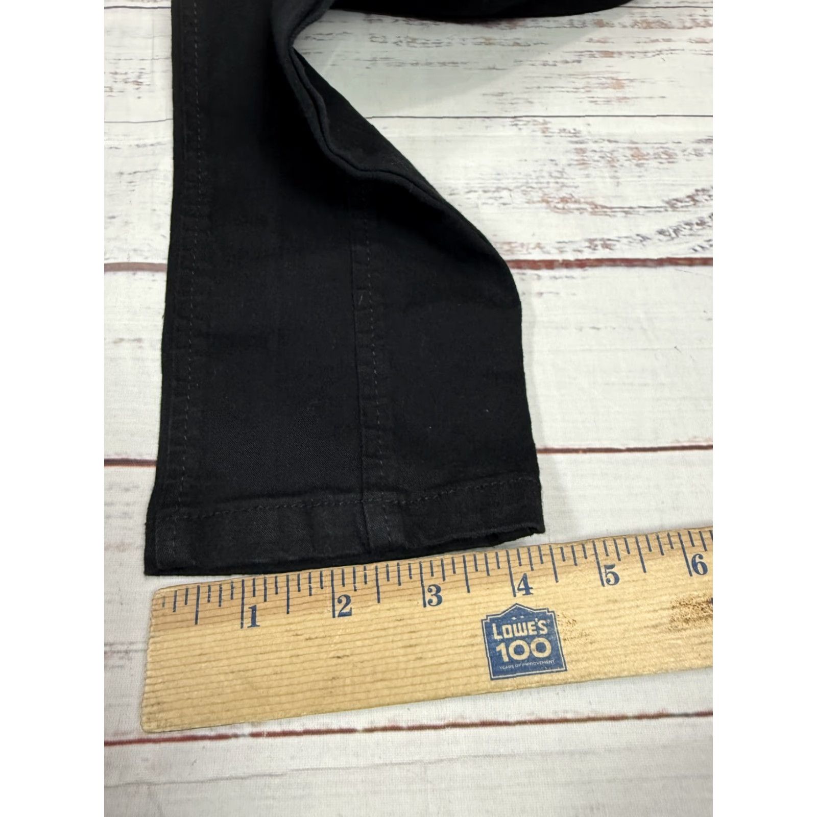 Vintage Prairie Underground Black Pants Front Zip Slim Ankle XS NWT Womens Jeans Cotton Denim Slimming Closure Zip Size 26" / US 2 / IT 38 - 6 Thumbnail