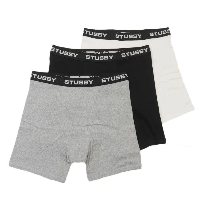 60％OFF】 ☆専用☆STUSSY S Black PACK 3 BRIEFS BOXER 下着