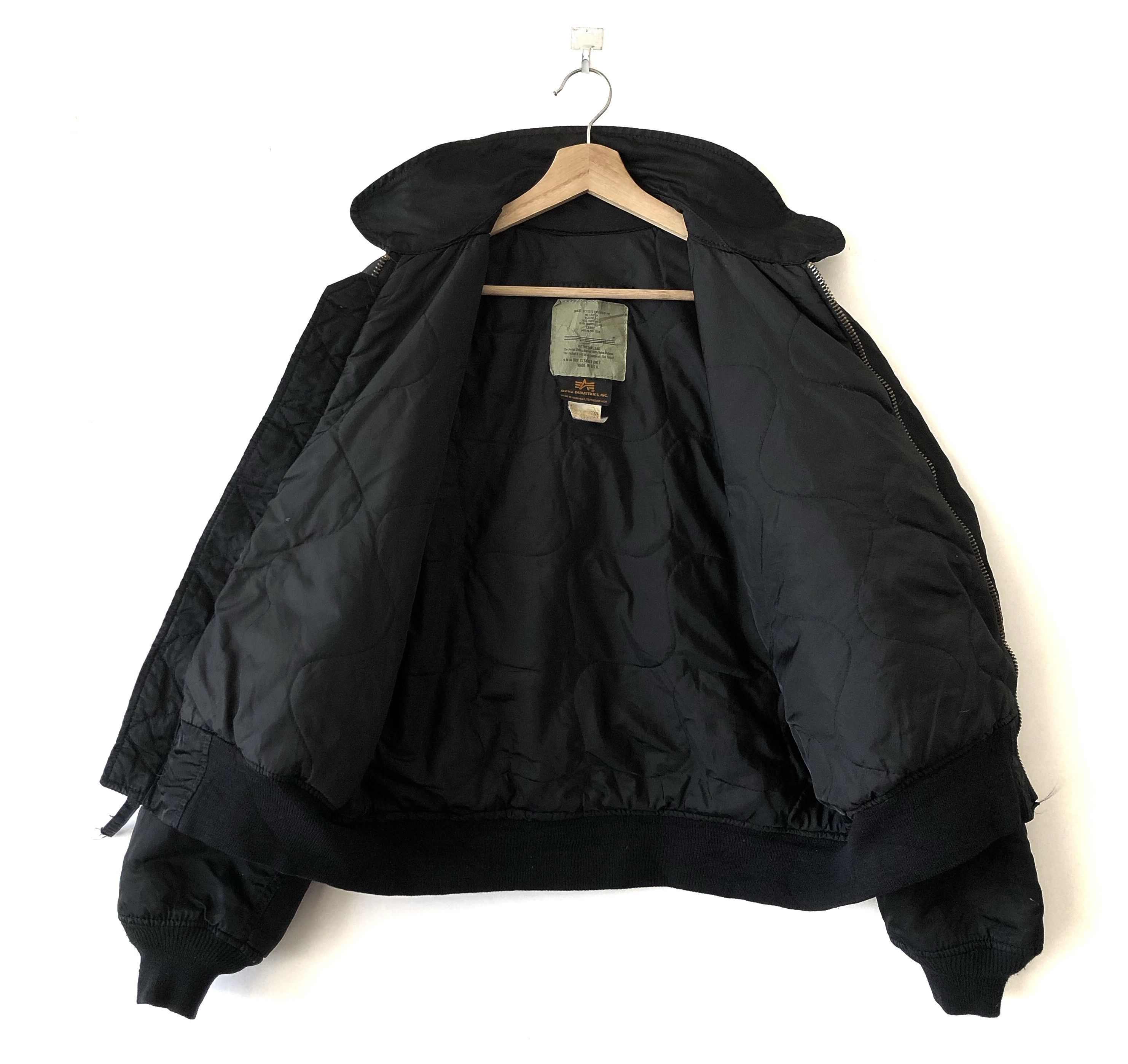 Alpha Industries VINTAGE ALPHA INDUSTRIES CWU-45/P FLIGHT JACKET IN LARGE Size US L / EU 52-54 / 3 - 3 Thumbnail