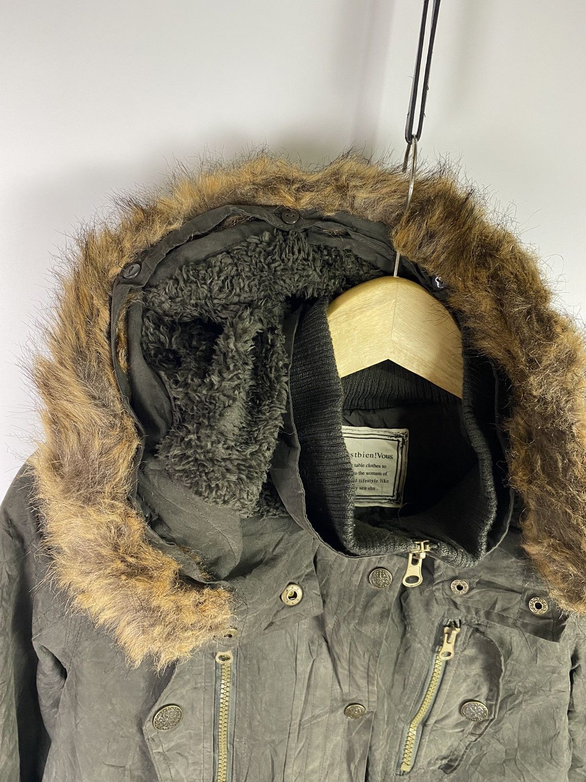 Japanese Brand Fur jacket bono c"estbien! Vous ifsixwasnine style Size US L / EU 52-54 / 3 - 7 Thumbnail