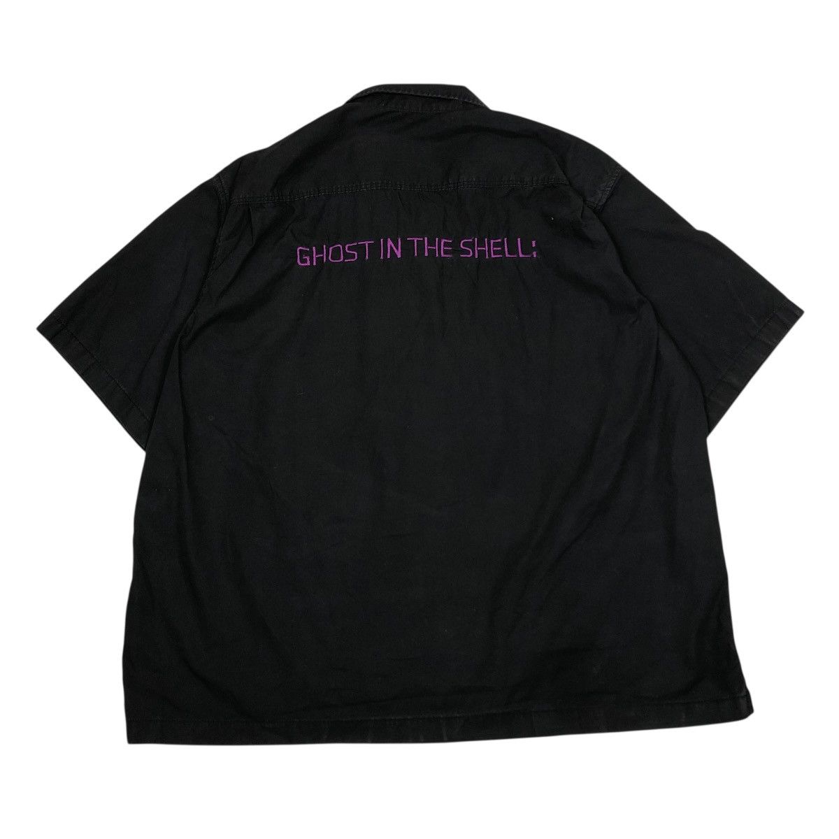 Cartoon Network 🔥VINTAGE BOWLING SHIRT BUTTON UPS GHOST IN THE SHELL Size US XXL / EU 58 / 5 - 2 Thumbnail