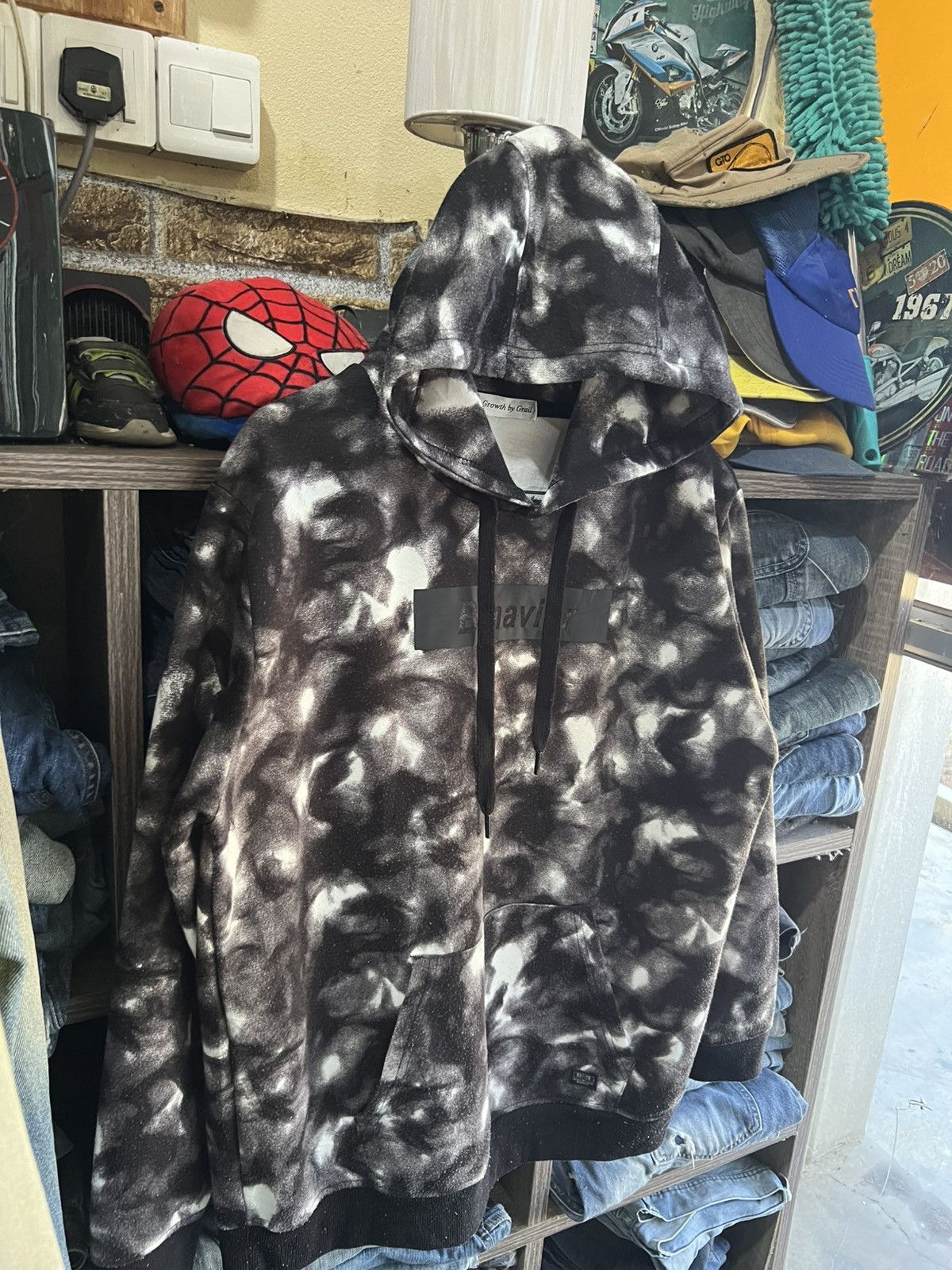 Japanese Brand 🔥Growth by Grail Box Logo Pullover Hoodie Size US M / EU 48-50 / 2 - 10 Thumbnail