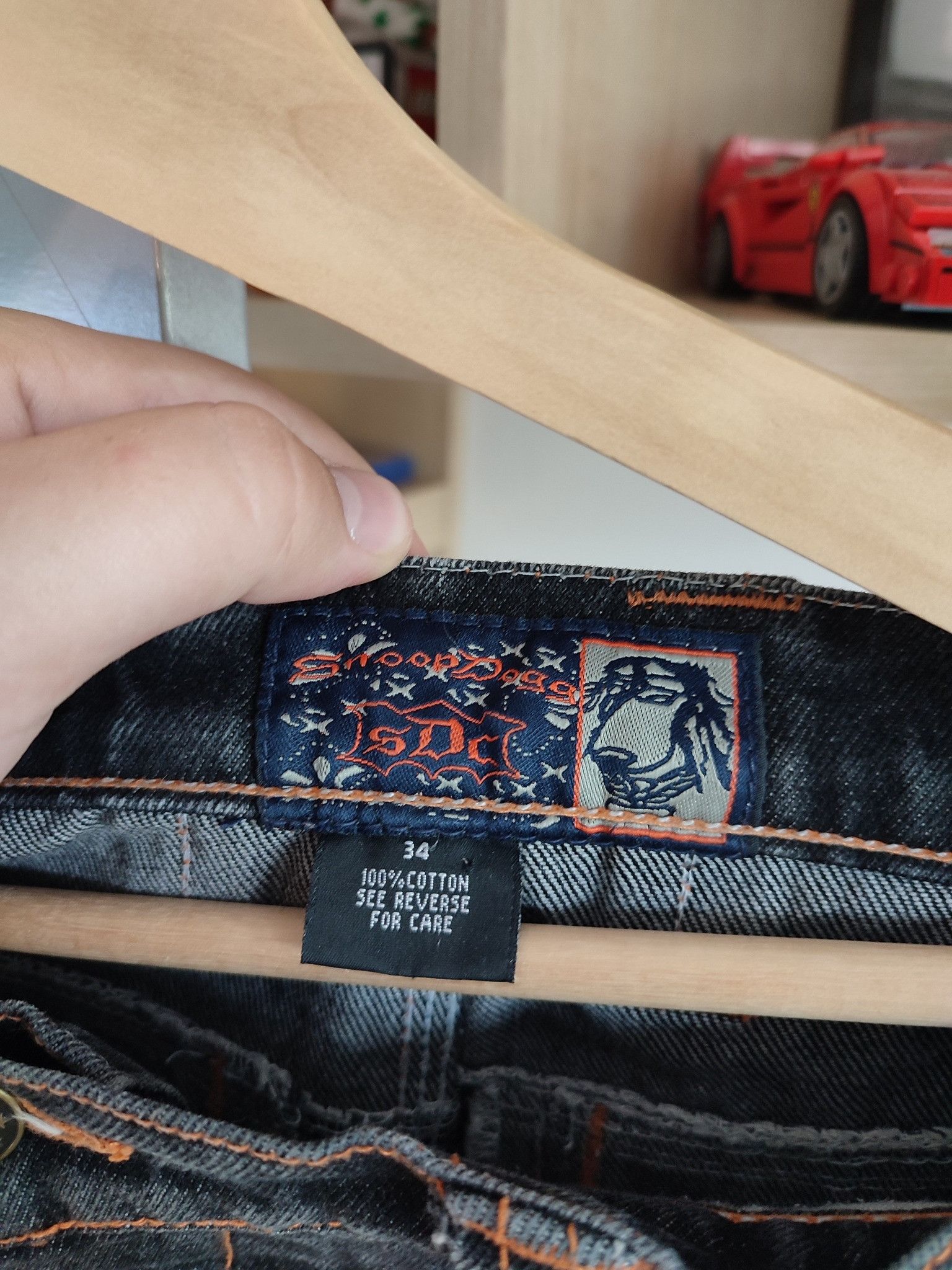 Snoop Dogg Vintage Snoop Dogg Denim Shorts (Early 2000s) Size US 34 / EU 50 - 6 Thumbnail