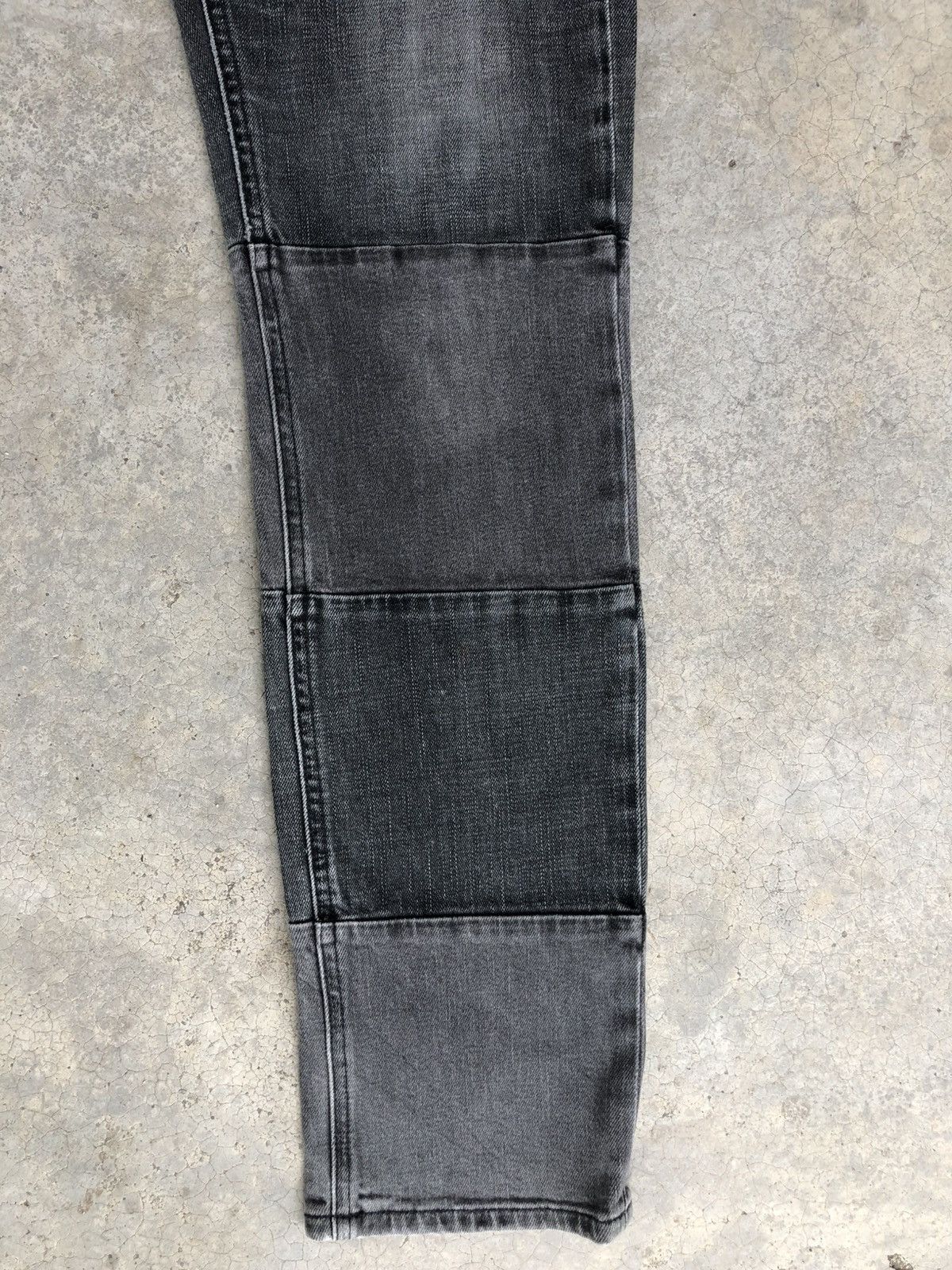 Who Decides War Adidas Distressed Jeans Patchwork Skinny Jeans Size US 34 / EU 50 - 7 Thumbnail