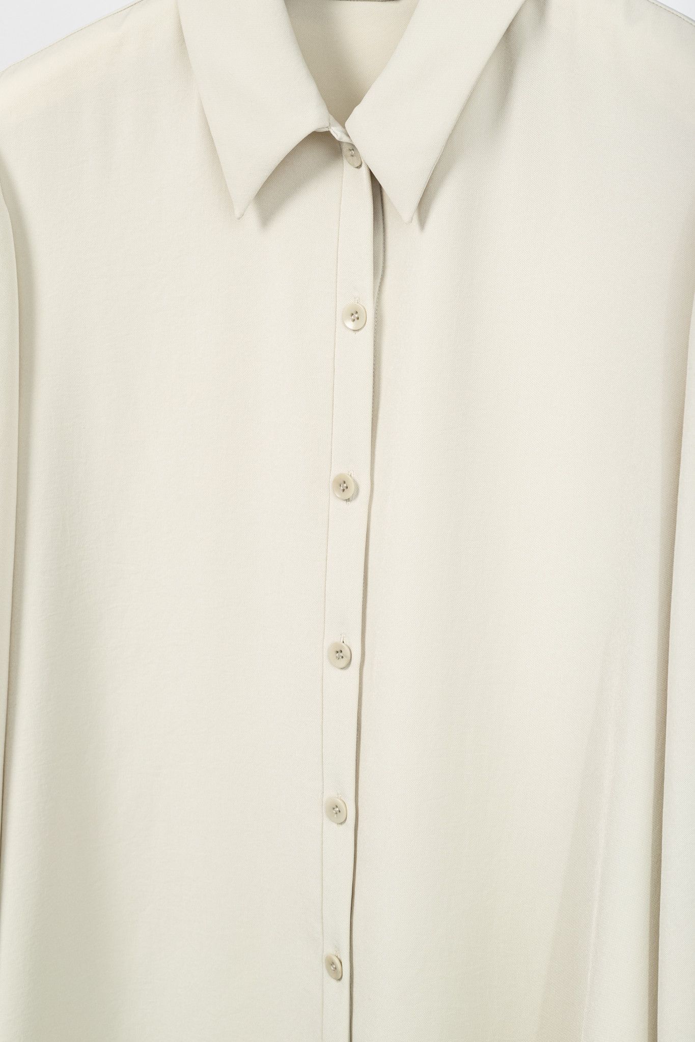 Tibi Tibi Dune Soft Drape Slim Buttoned Shirt Size M / US 6-8 / IT 42-44 - 7 Thumbnail