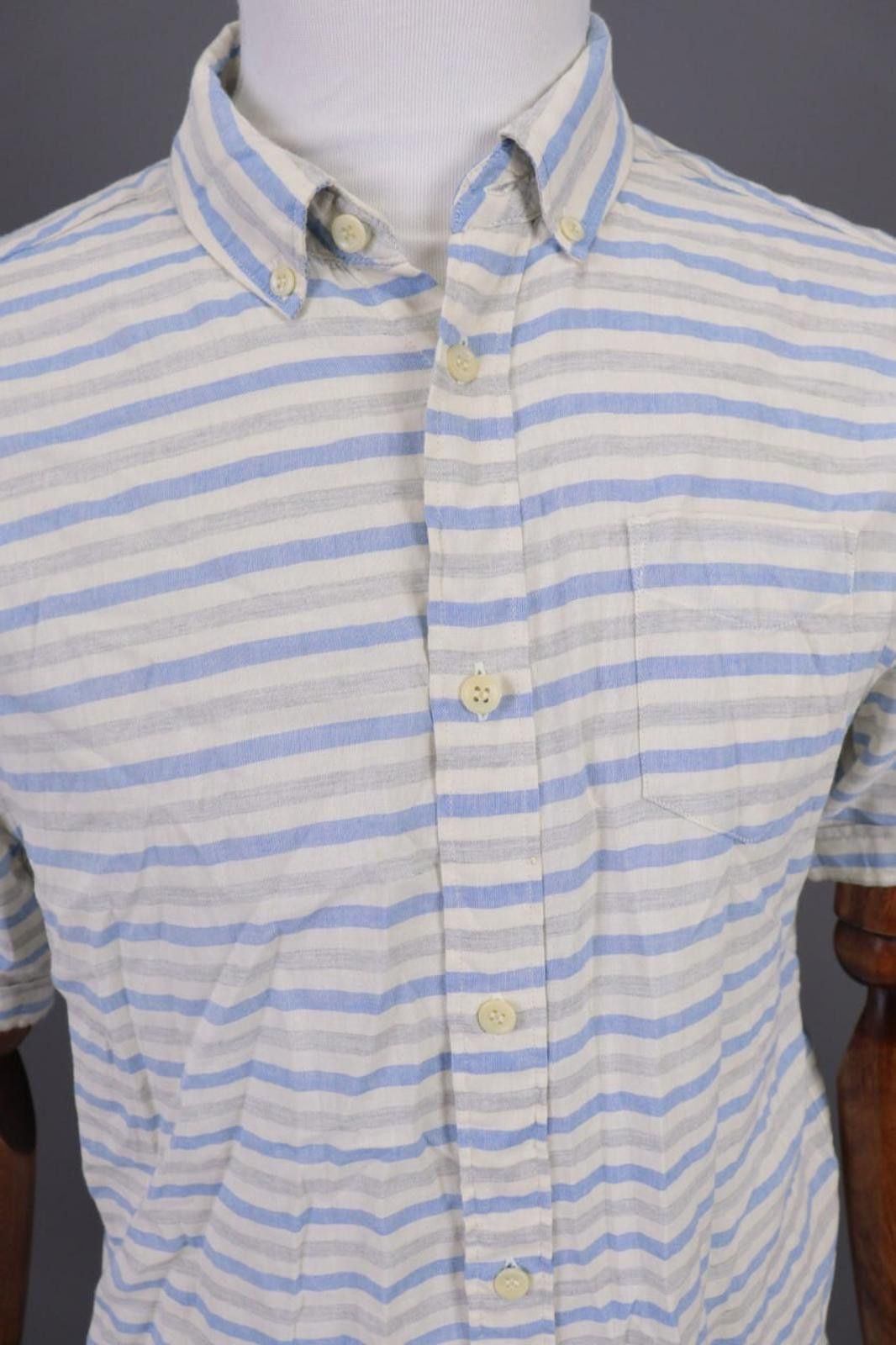 Allsaints AllSaints Multicolor Striped Button Down Shirt Size L Size US L / EU 52-54 / 3 - 5 Thumbnail