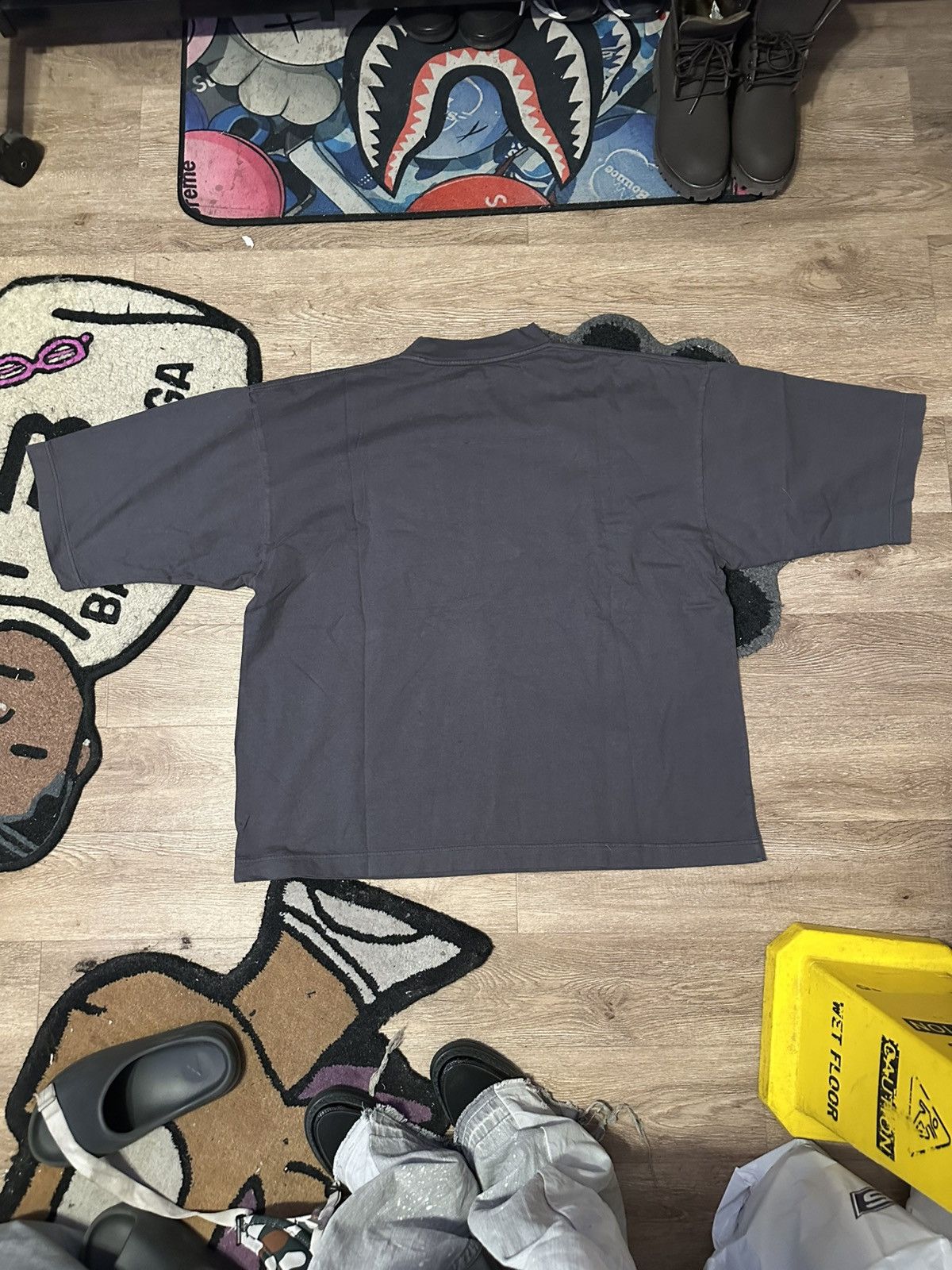 Balenciaga × Kanye West Yeezy Gap Engineered by Balenciaga Logo 3/4 Sleeve Tee Size US S / EU 44-46 / 1 - 4 Thumbnail