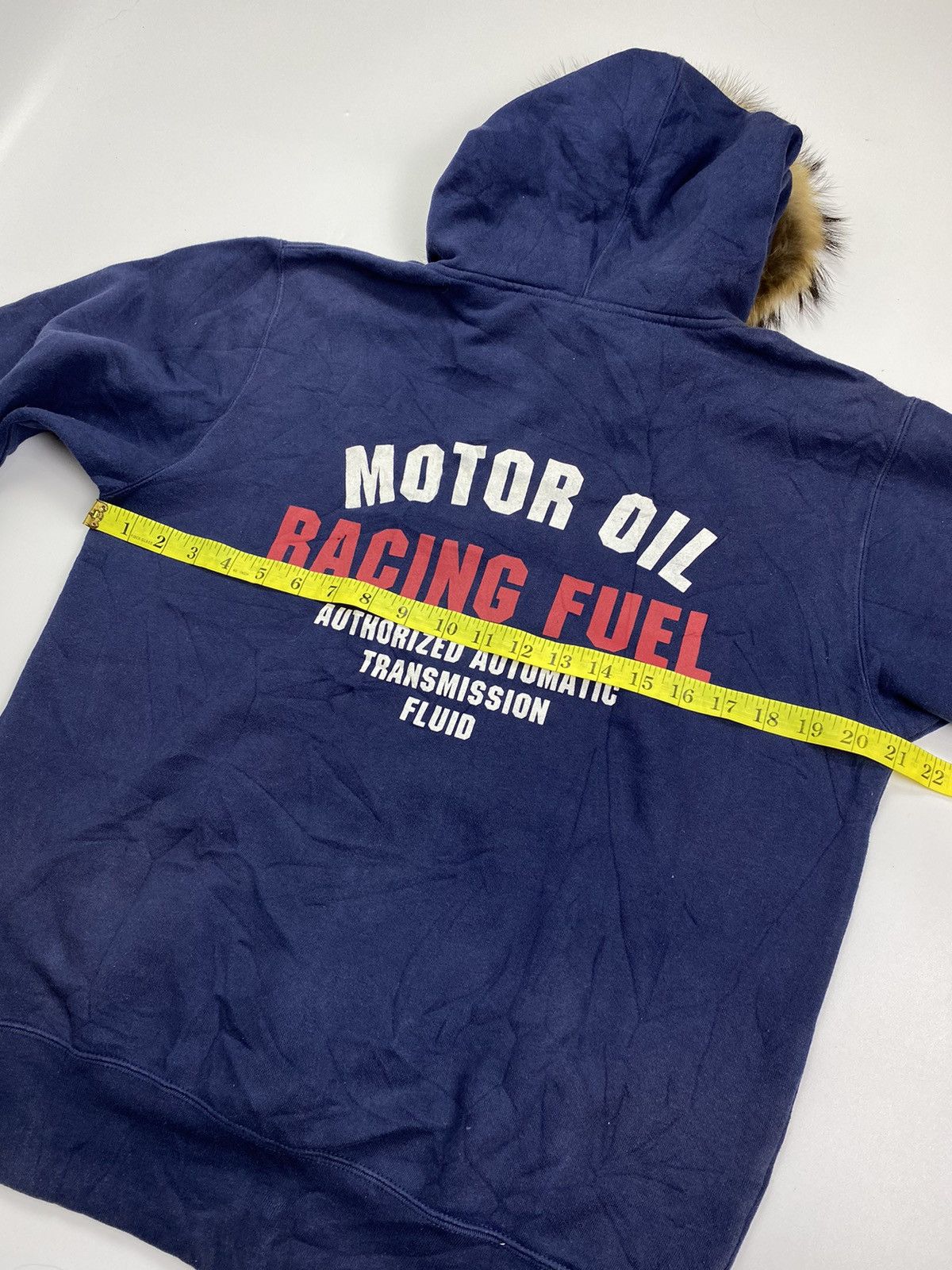 Japanese Brand fur hoodie 76 gasoline style lgb Size US M / EU 48-50 / 2 - 7 Thumbnail