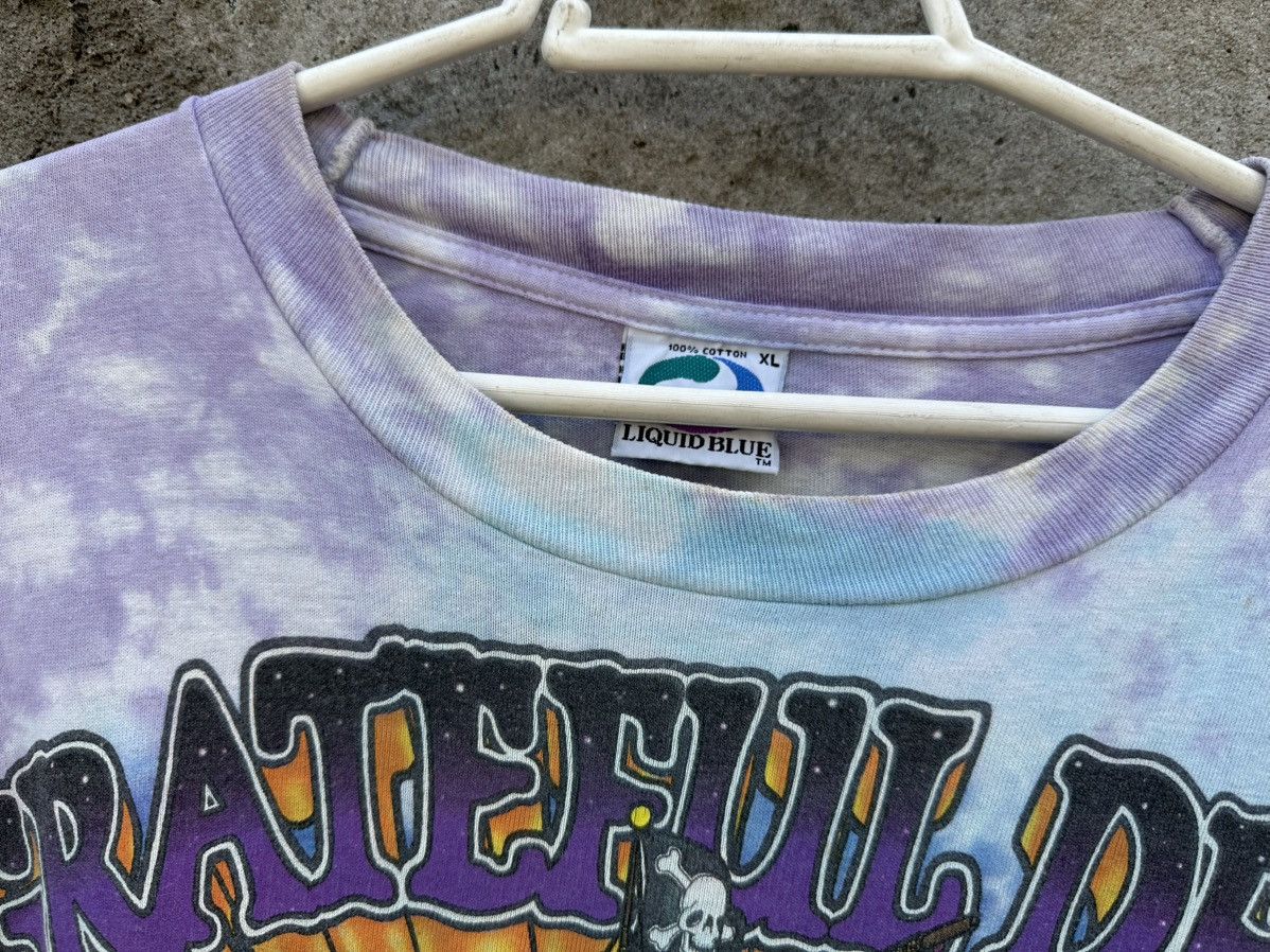 Grateful Dead × Liquid Blue × Vintage 1993 Vintage greatful dead ship of fools tie dye T-shirt Size US XL / EU 56 / 4 - 7 Thumbnail