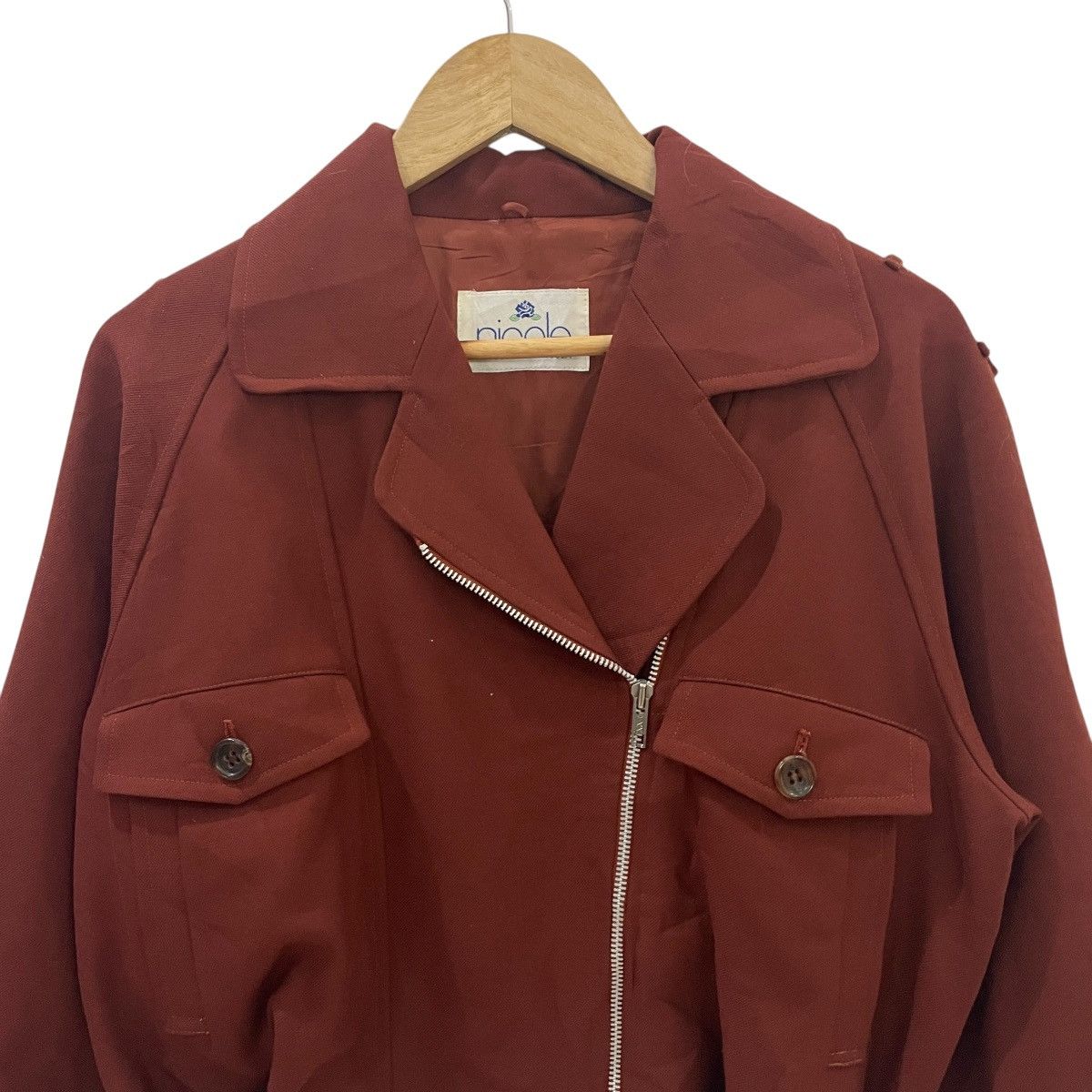 Matsuda Vintage 80s Mitsuhiro Matsuda Nicole Bikers Jacket Size US M / EU 48-50 / 2 - 3 Thumbnail