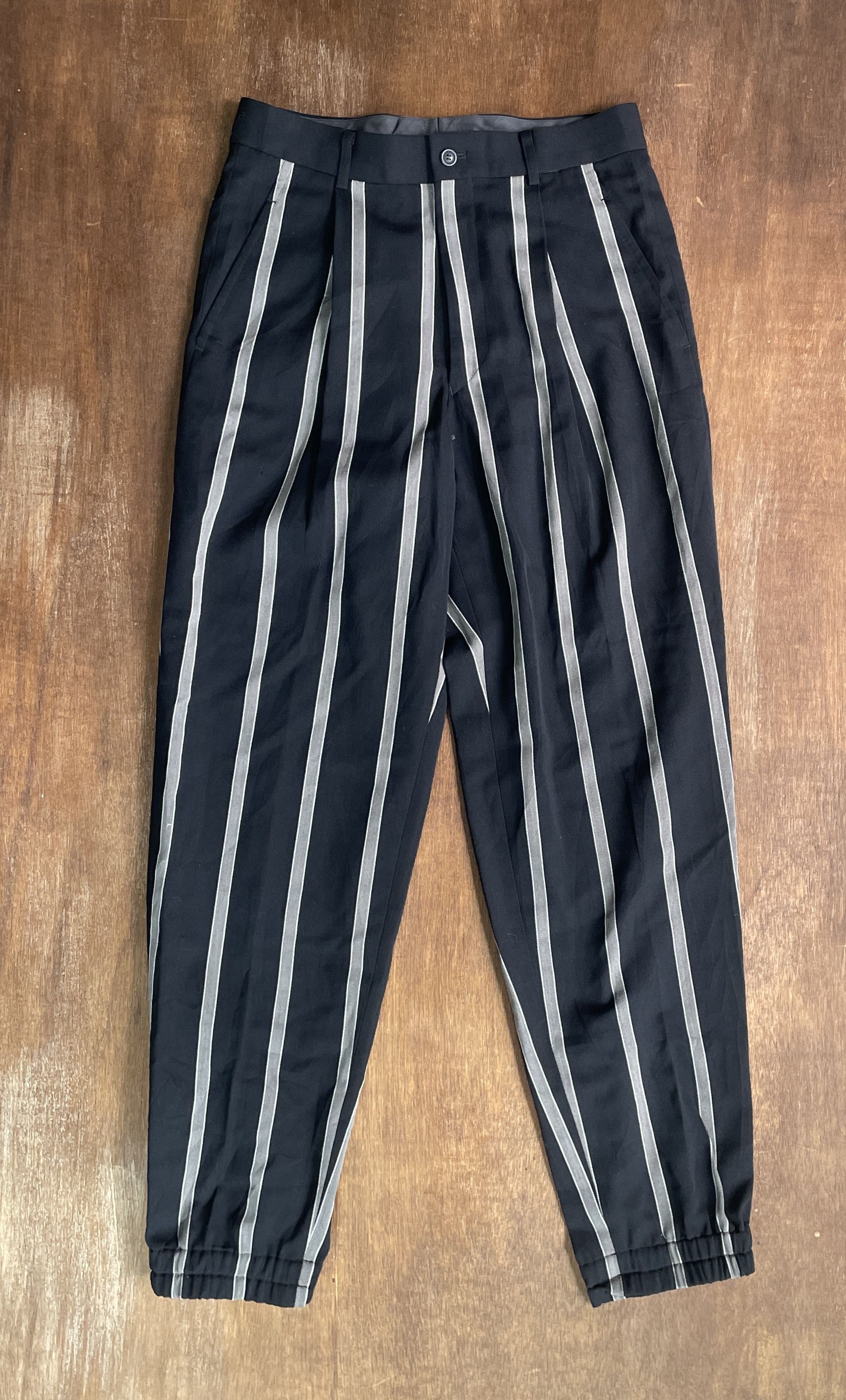 Issey Miyake Stripped Jogger Pant Made in Japan