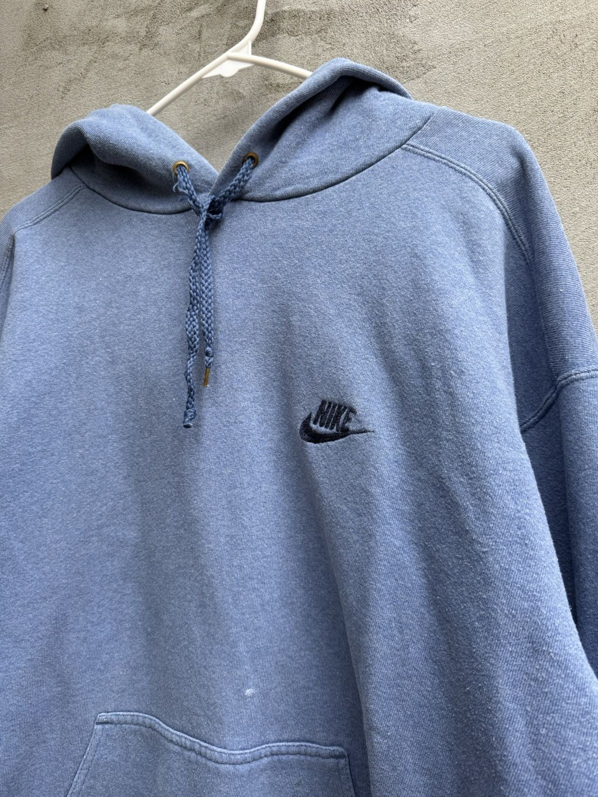 Nike Vintage Baby Blue Nike Hoodie Size US L / EU 52-54 / 3 - 6 Thumbnail