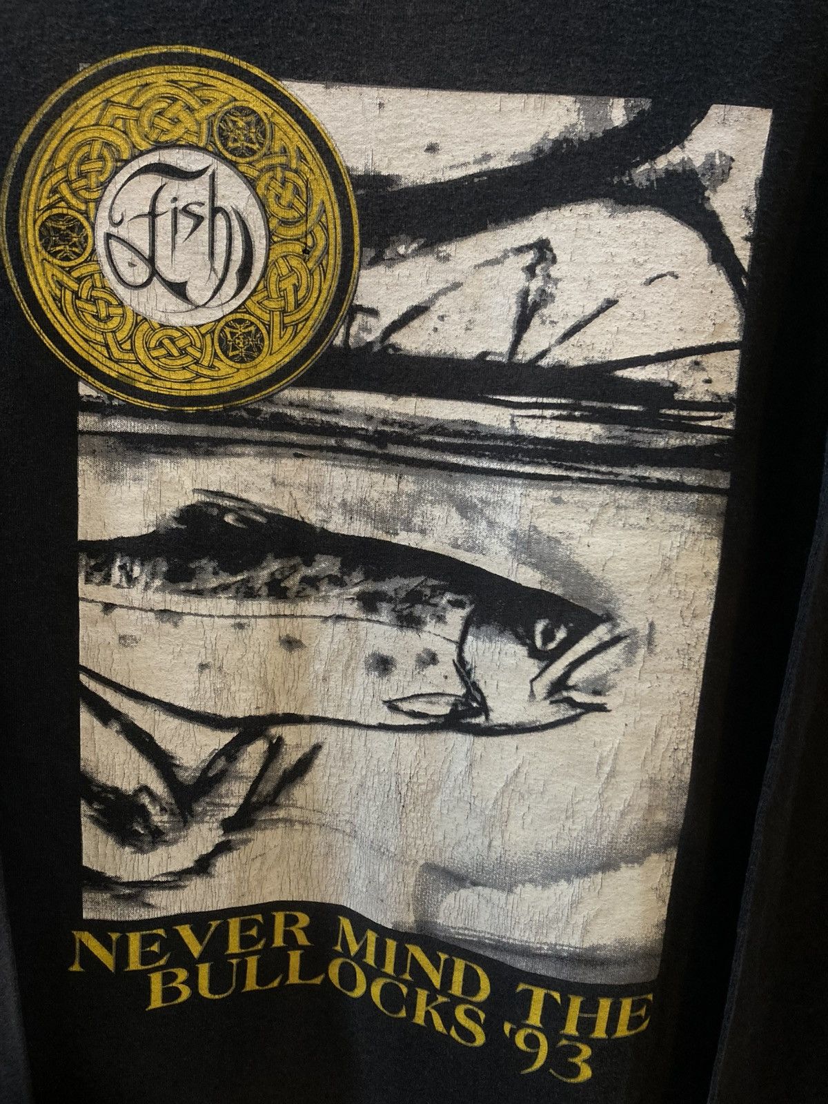 Band Tees Fish t shirt vintage 1993’s Size US L / EU 52-54 / 3 - 2 Thumbnail