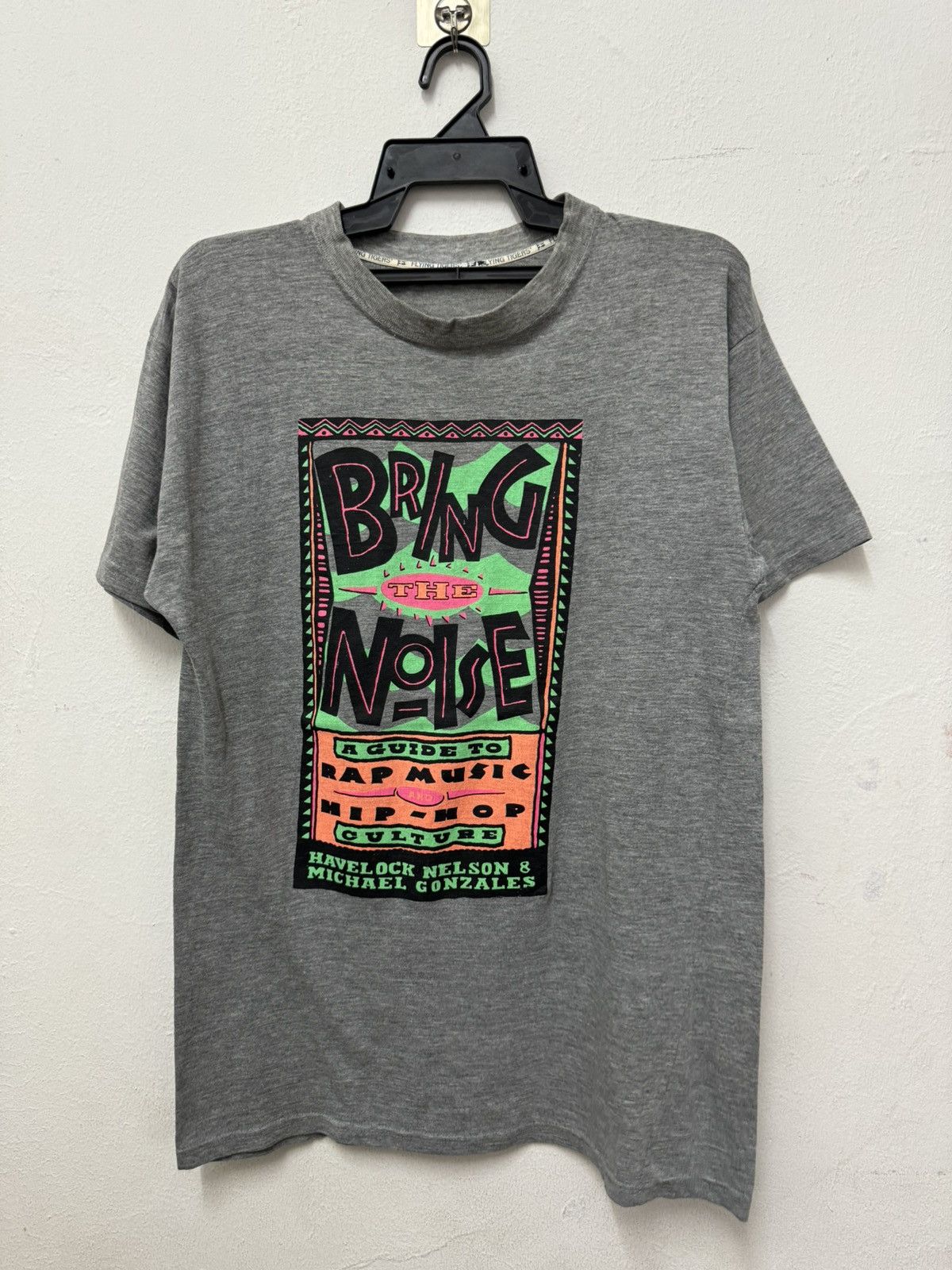 Rap Tees × Vintage Vintage 90’s Bring The Noise Michael Gonzales Rap Tee Size US L / EU 52-54 / 3 - 1 Thumbnail