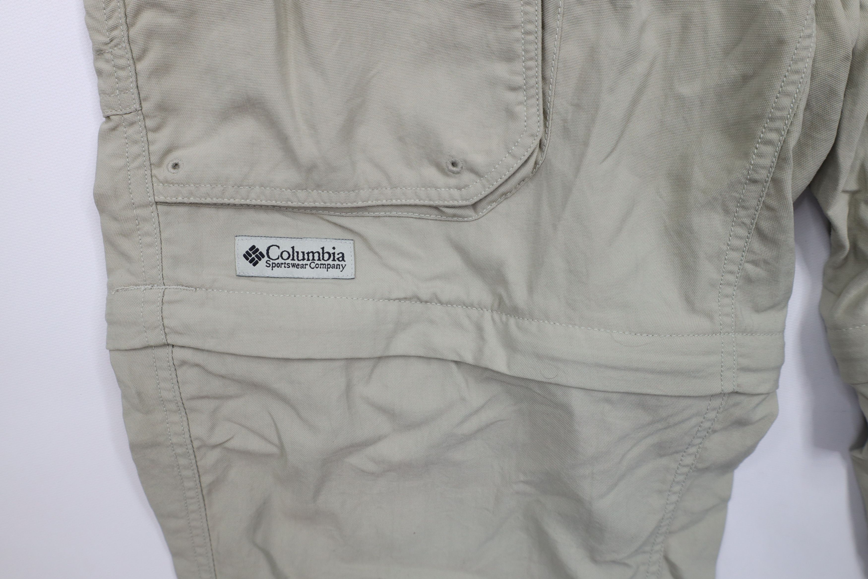 Columbia × Vintage Vintage Y2K Columbia Wide Leg Convertible Cargo Pants Shorts Size US 32 / EU 48 - 8 Thumbnail