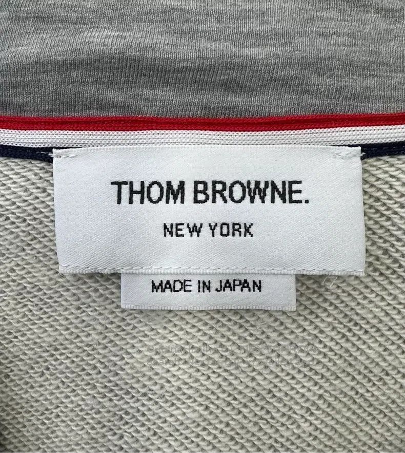 Thom Browne Thom Browne Classic Grey Zip-Up Hoodie Jacket Size US XL / EU 56 / 4 - 3 Thumbnail