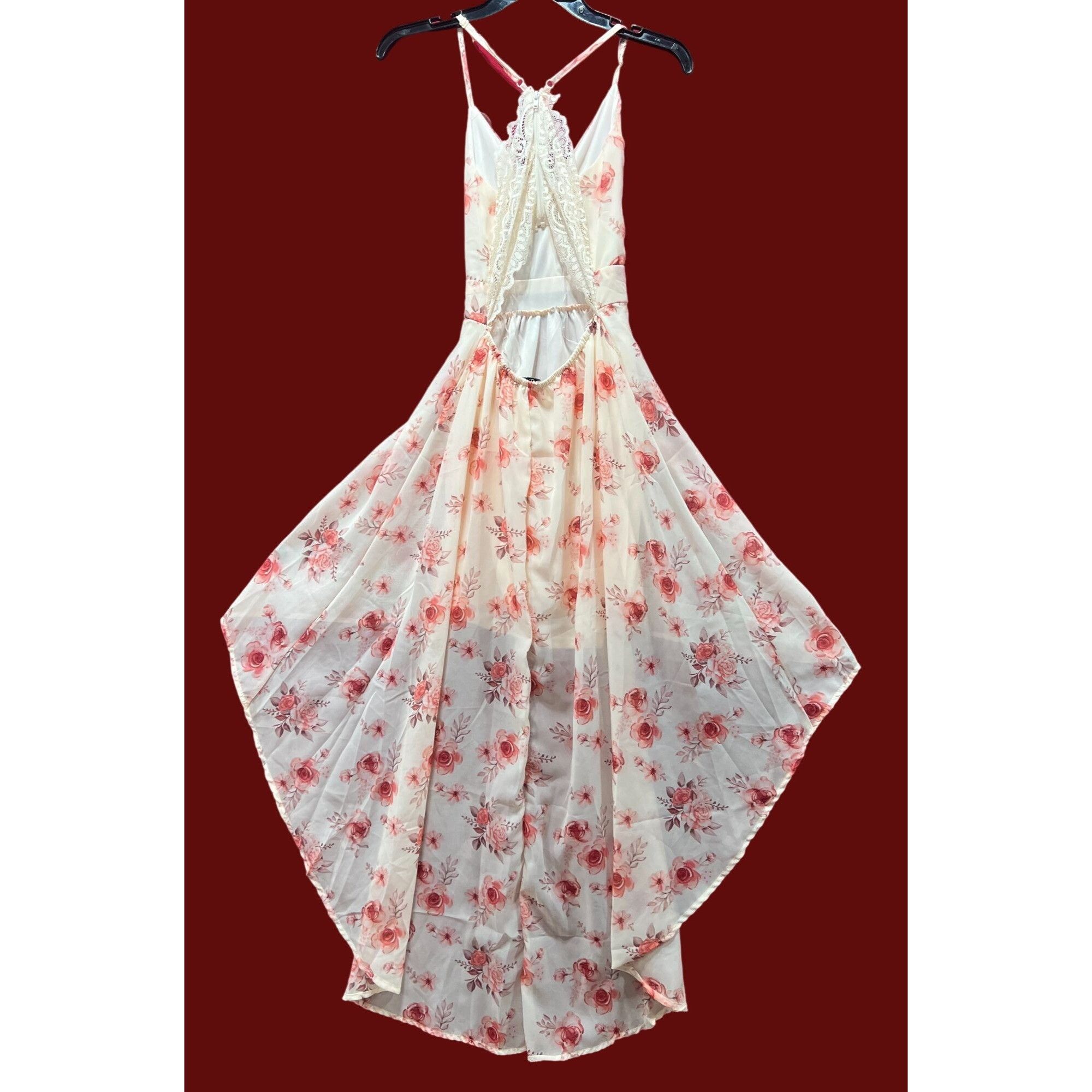 rue21 Rue 21 - Women's Summer Sleeveless High Low Hem Ruffle - Flo Size XS / US 0-2 / IT 36-38 - 2 Thumbnail