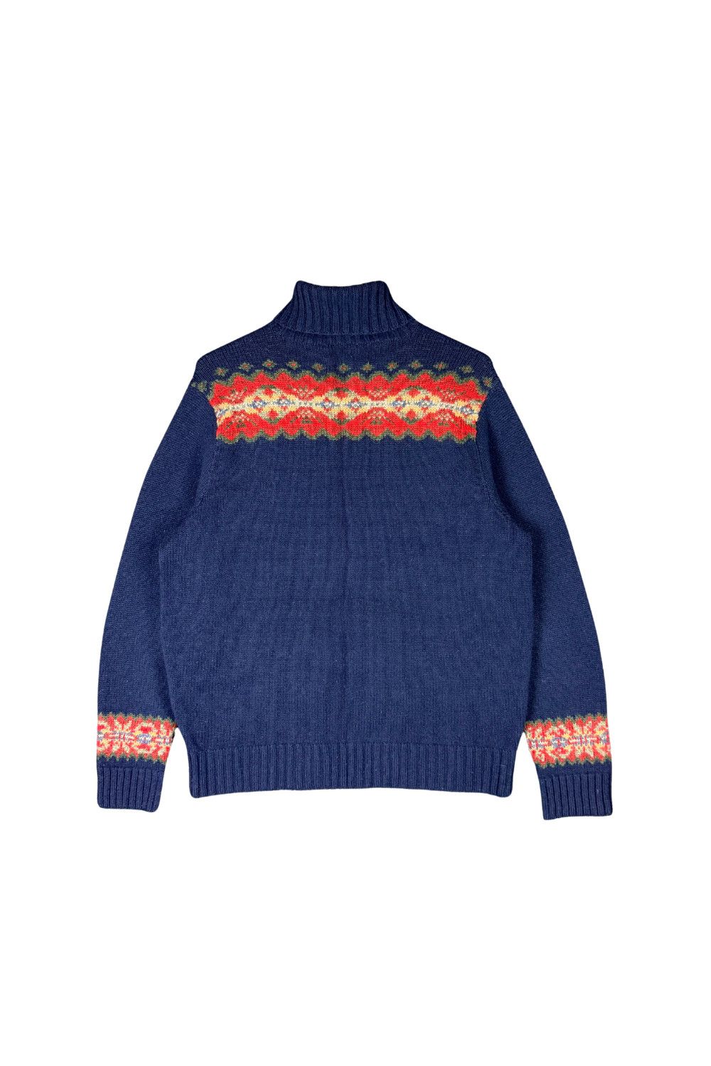 Polo Ralph Lauren Polo Ralph Lauren Hand Knit Elk Scene Sweater XL Fair Isle Size US XL / EU 56 / 4 - 2 Thumbnail