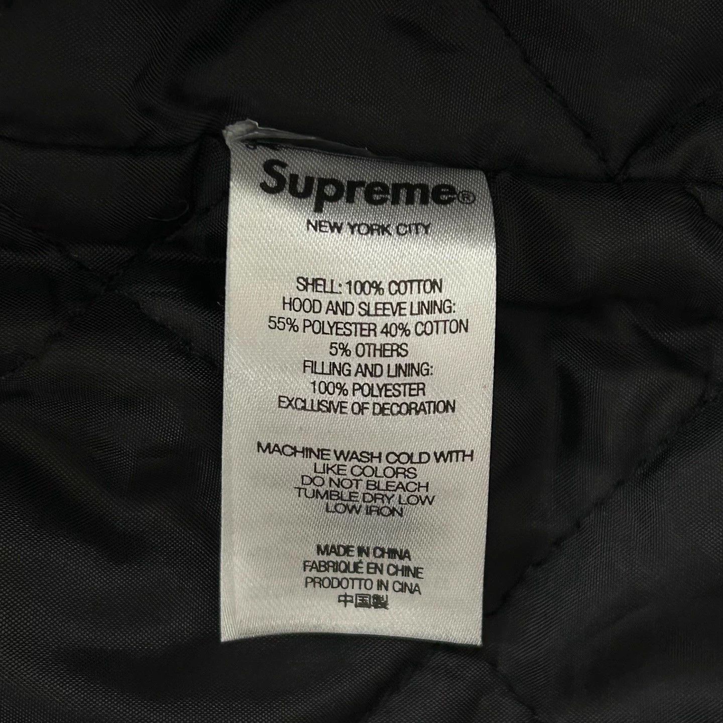 Supreme Supreme 22FW Fleece Denim Hooded Paneled Shirt L Size US L / EU 52-54 / 3 - 4 Thumbnail