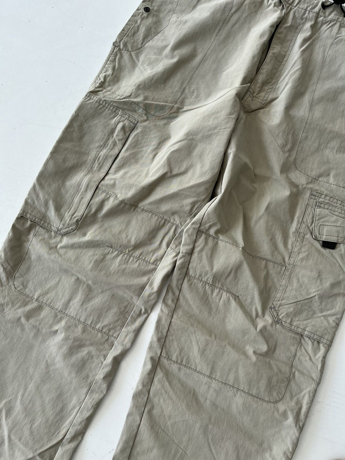 Japanese Brand Vintage next care Japanese symbols nylon parachute cargo 90s Size US 34 / EU 50 - 7 Thumbnail
