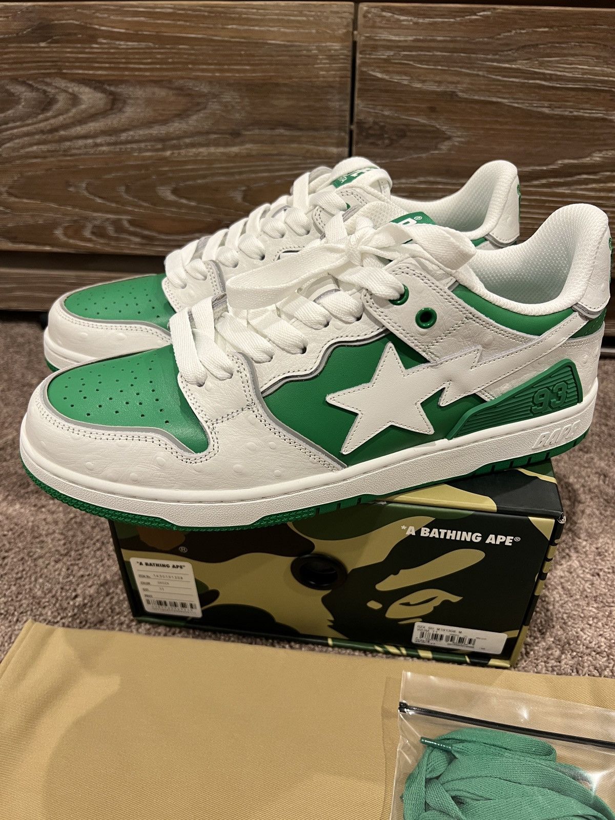Bape SK8 STA #1 Size US 11 / EU 44 - 4 Thumbnail