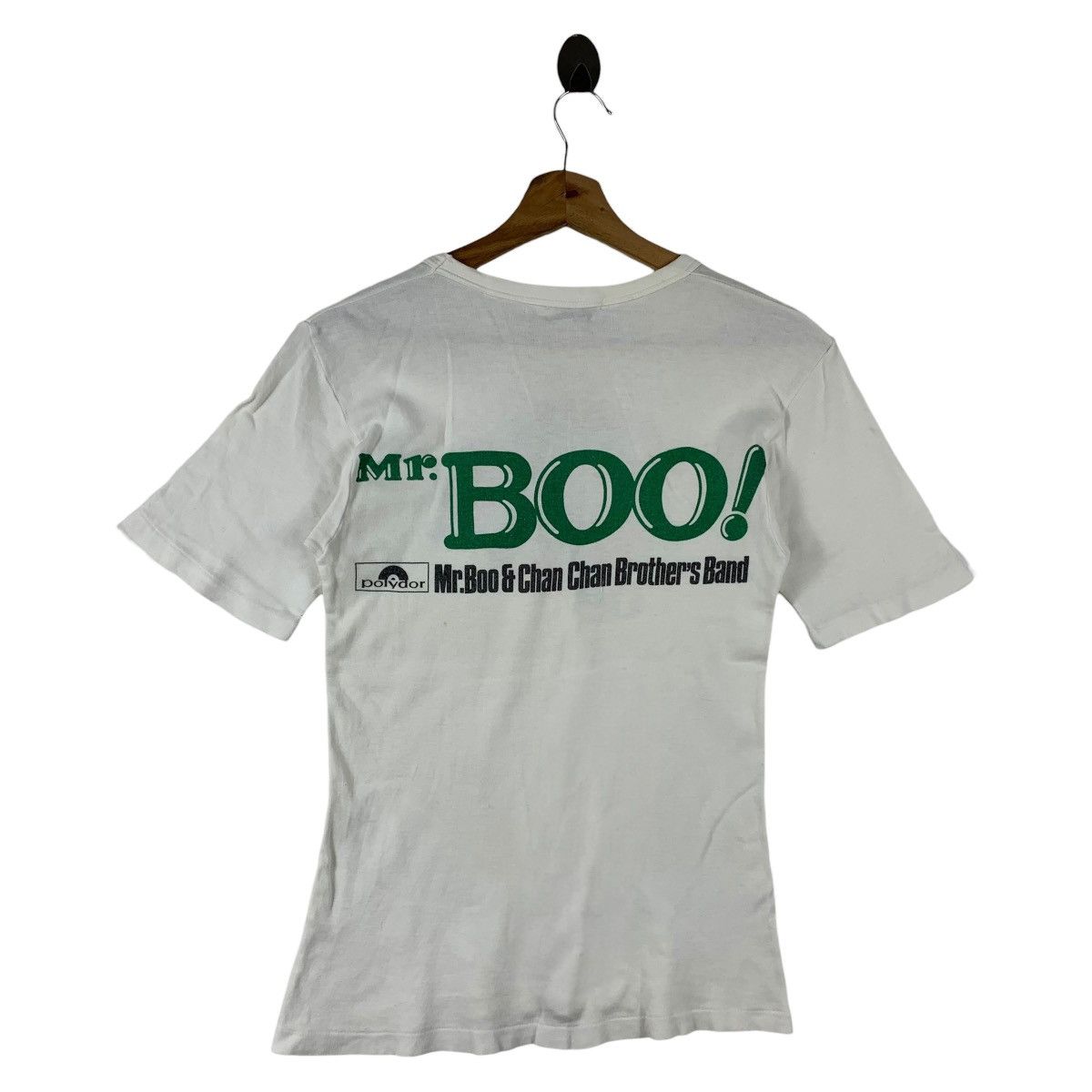 Band Tees Vintage 80s Mr. Boo Michael Hui Polydor Printed Tee Size XXS / US 00 / IT 34 - 4 Thumbnail