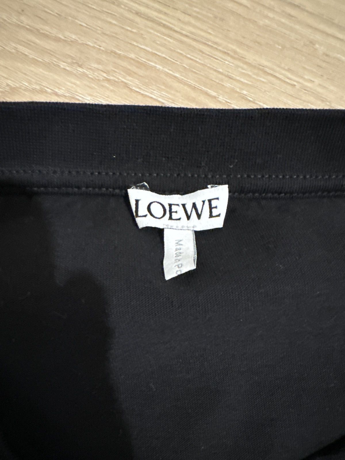 Loewe LOEWE Logo Stitch T-Shirt Size US XL / EU 56 / 4 - 2 Thumbnail