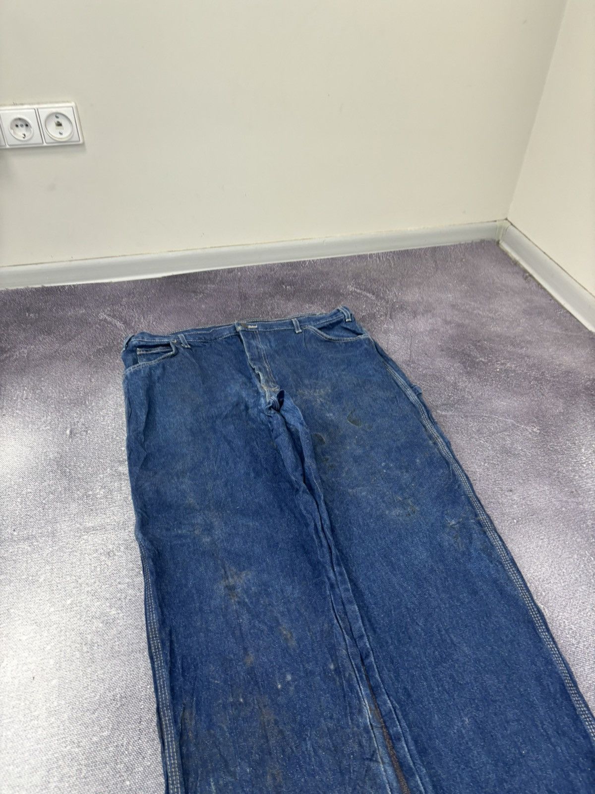 Dickies Vintage Dickies Workwear Relaxed Fit Distressed Denim Jeans Size US 40 / EU 56 - 12 Thumbnail