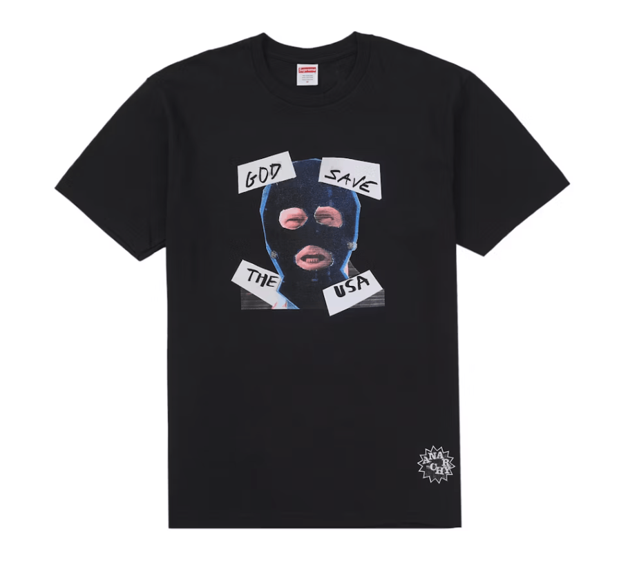 Supreme Supreme God Save Us Tee Black Size L Size US L / EU 52-54 / 3 - 1 Thumbnail