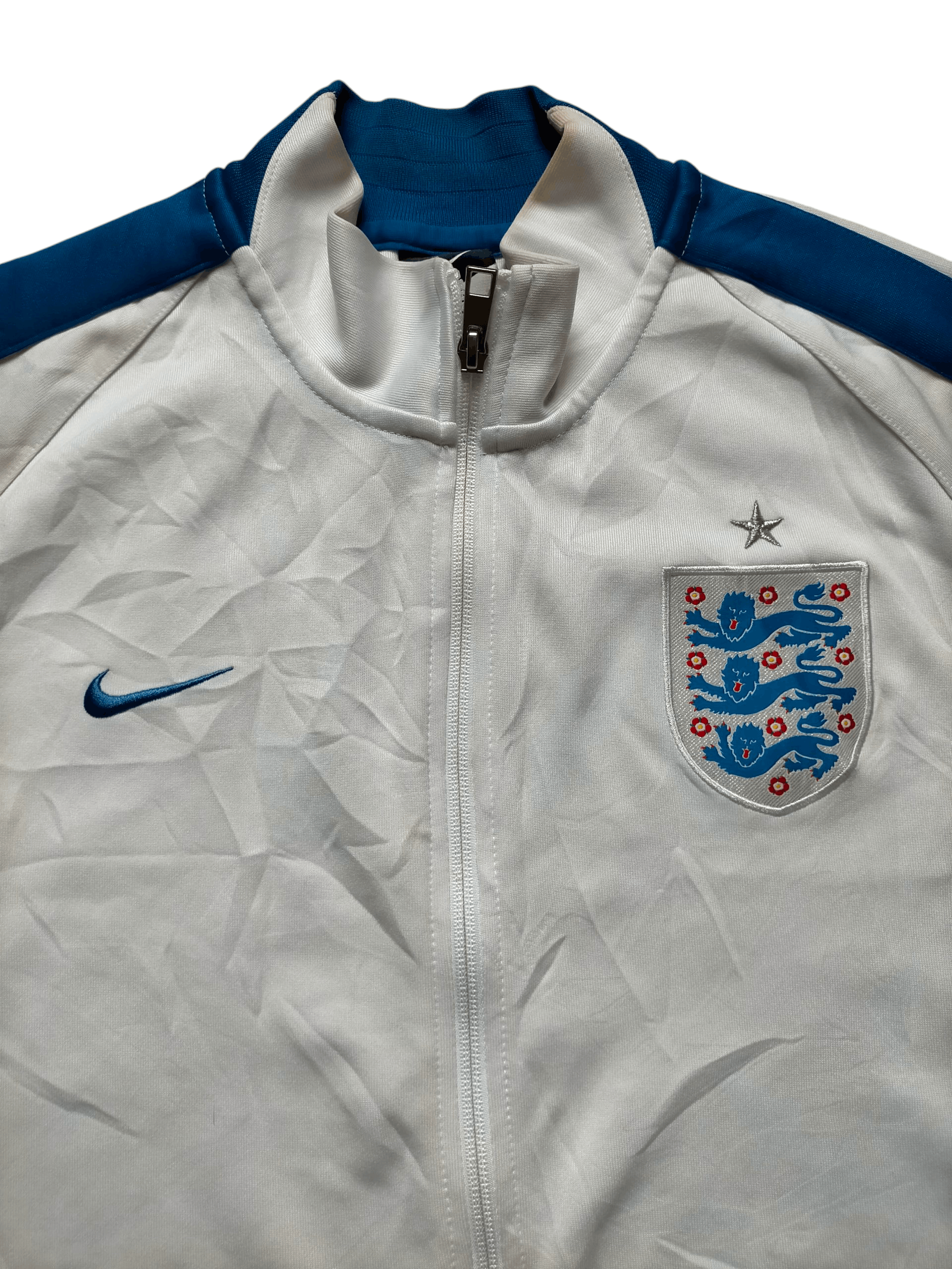 Nike Vintage Nike England Football Jacket Size US XL / EU 56 / 4 - 1 Thumbnail