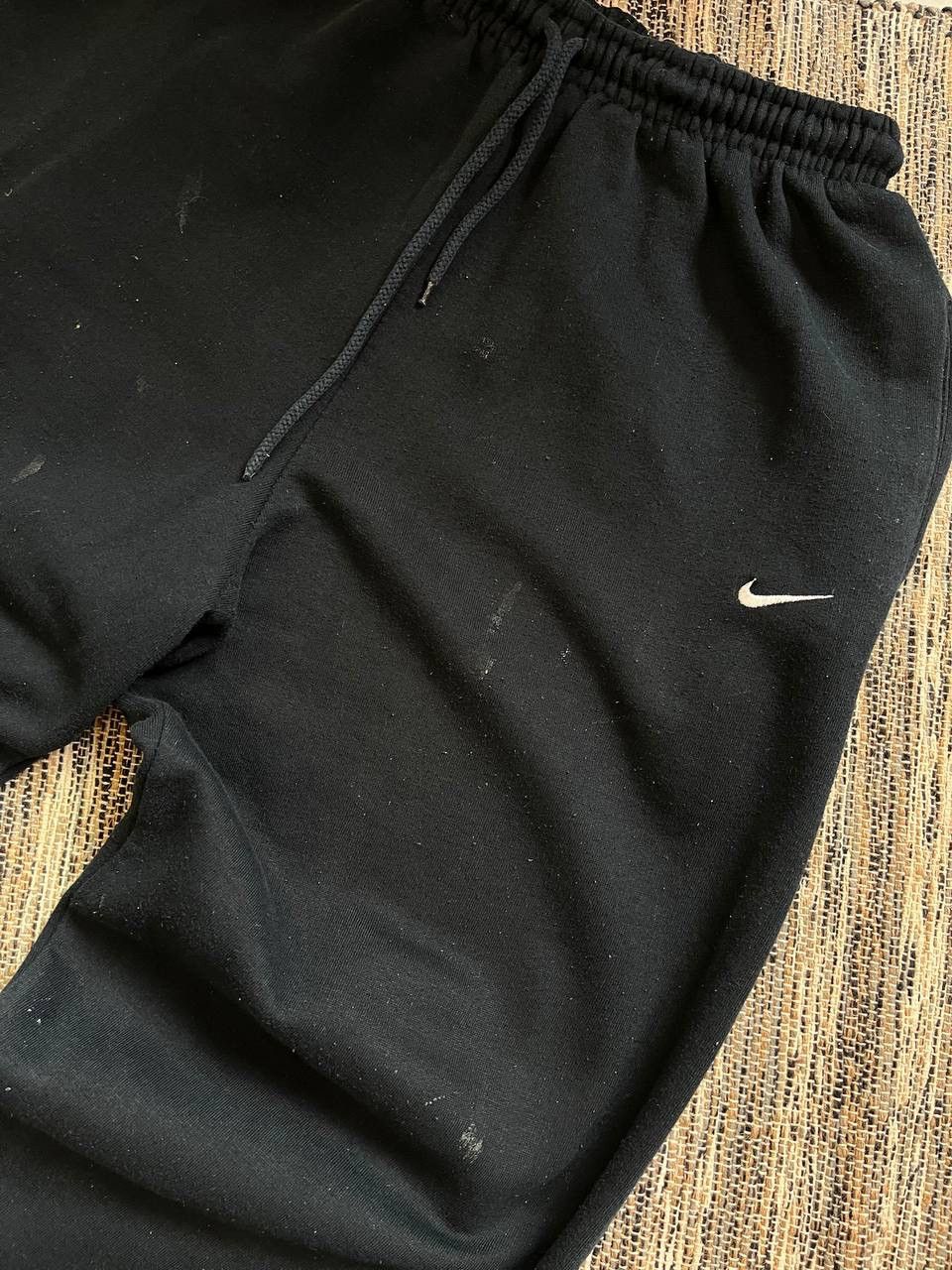 Nike × Vintage Vintage Nike style sweatpants navy faded baggy fleece pants Size US 31 - 7 Thumbnail