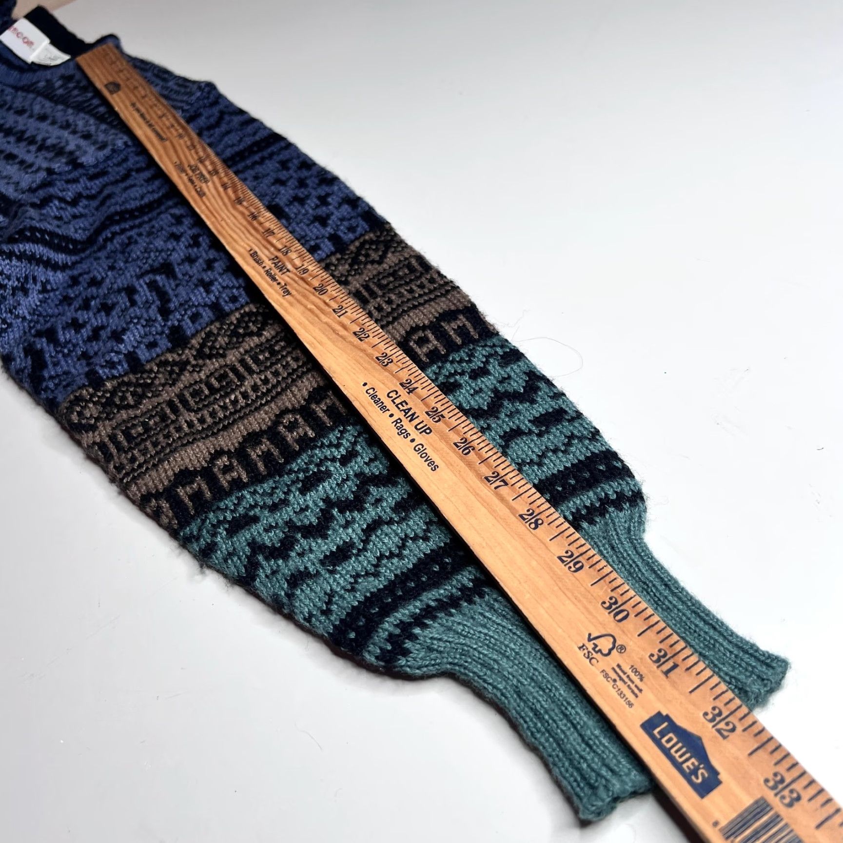 McGregor McGregor Sweater Mens Large Multicolor Acrylic Fair Isle Crew Neck Knit Pullover Size US L / EU 52-54 / 3 - 6 Thumbnail