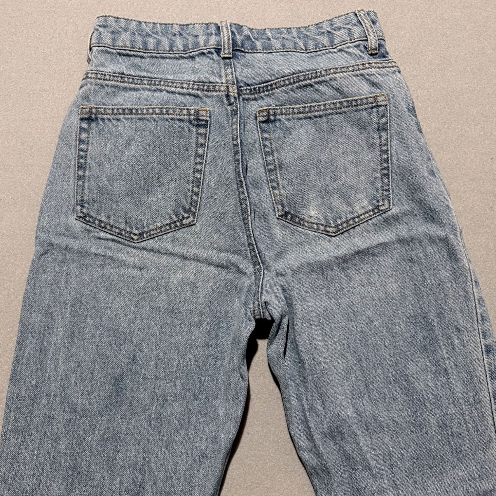 H&M H&M Jeans Women Light Blue Denim High Rise Pockets Classic Straight Zip Fly - 2 Size 26" / US 2 / IT 38 - 4 Thumbnail