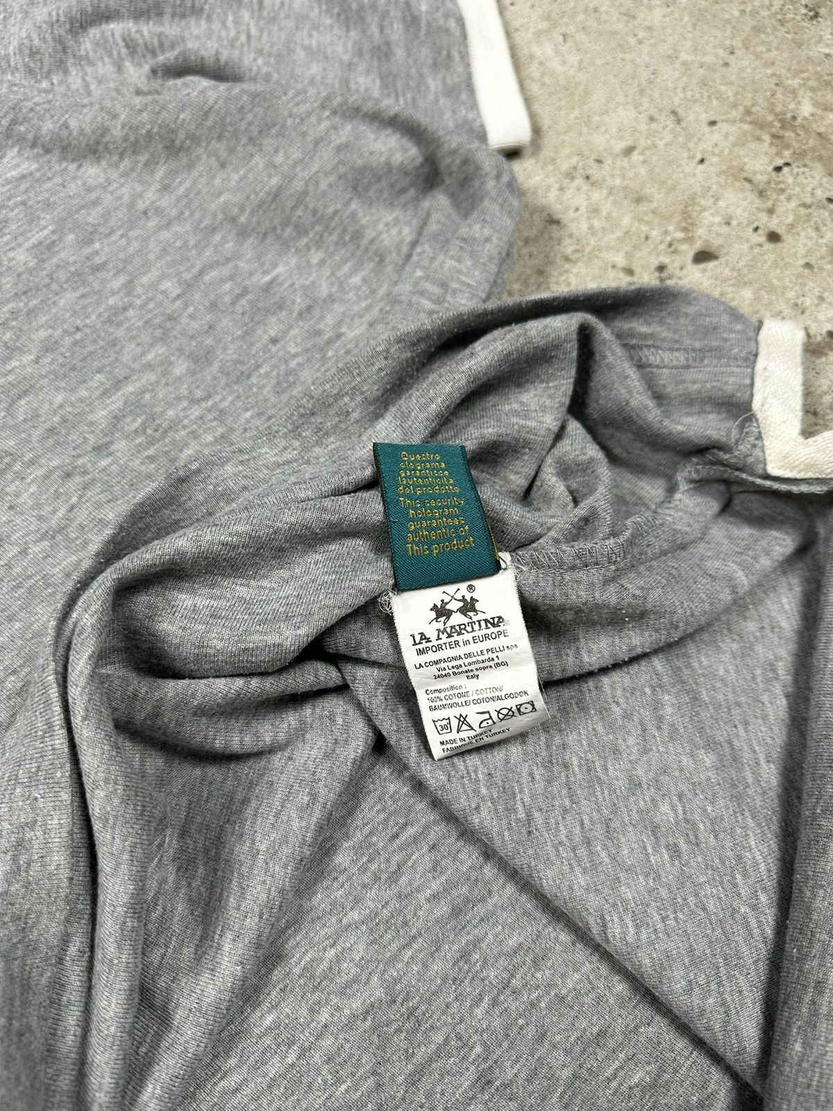 La Martina Vintage y2k La Martina Indian Cavalry Argentina Grey Polo Size US XL / EU 56 / 4 - 9 Thumbnail