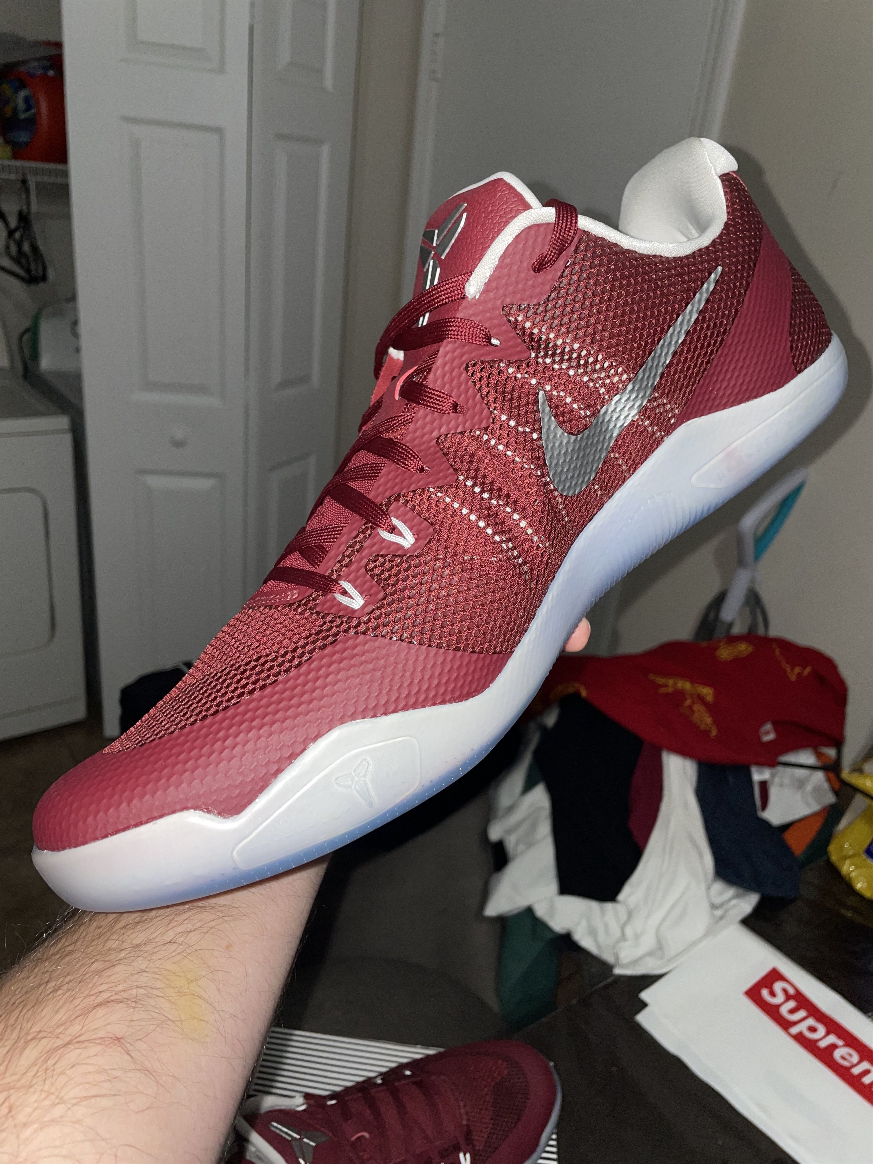Nike Nike Kobe 11 Low TB Promo Maroon Kobe XI size 18 NEW Size US 15 / EU 48 - 10 Thumbnail