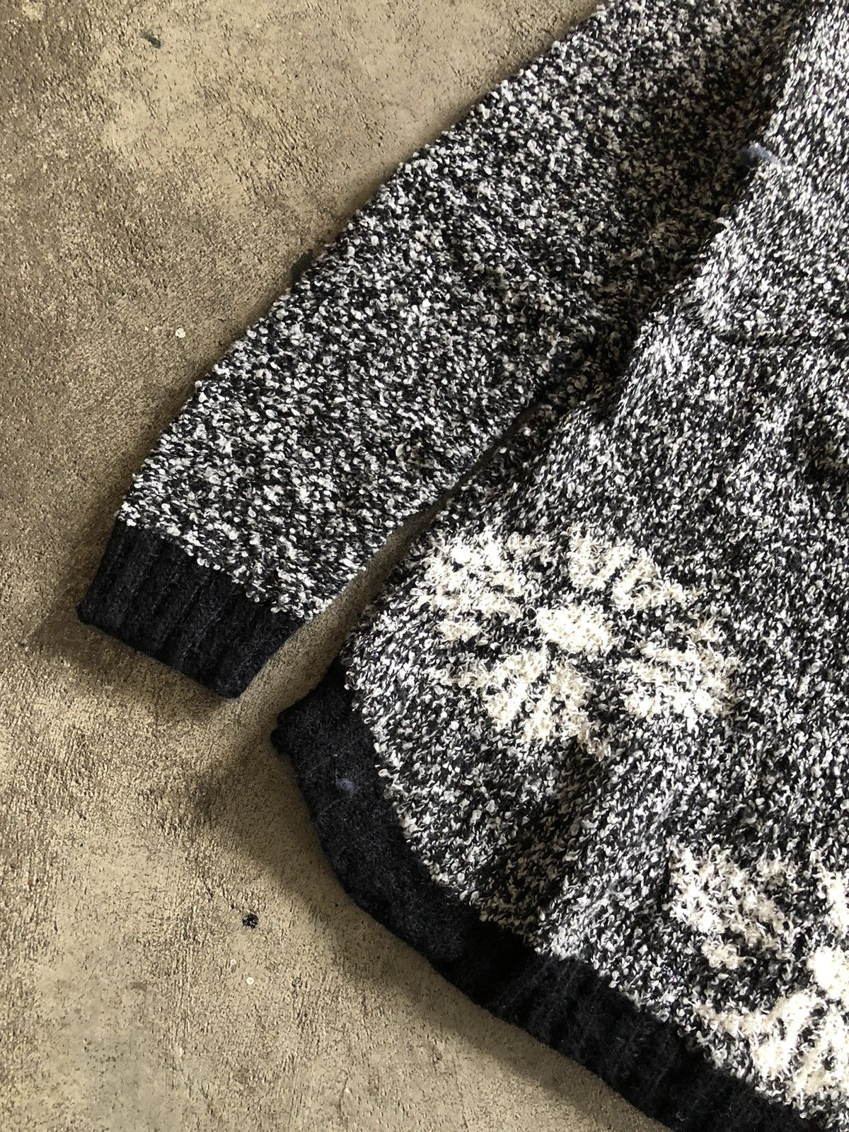 If Six Was Nine × Japanese Brand × Le Grande Bleu (L.G.B.) JAPANESE STYLE KNIT LIKE CHROME HEART Size US S / EU 44-46 / 1 - 5 Thumbnail