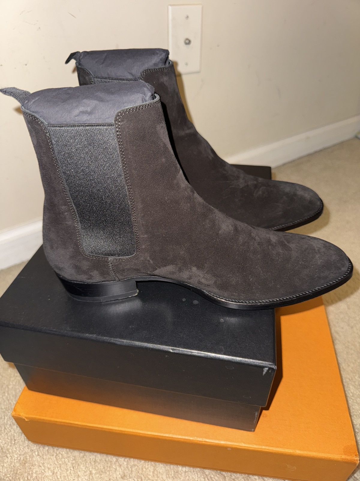 Saint Laurent Paris Wyatt 30 Chelsea Boot Size US 8.5 / EU 41-42 - 3 Thumbnail