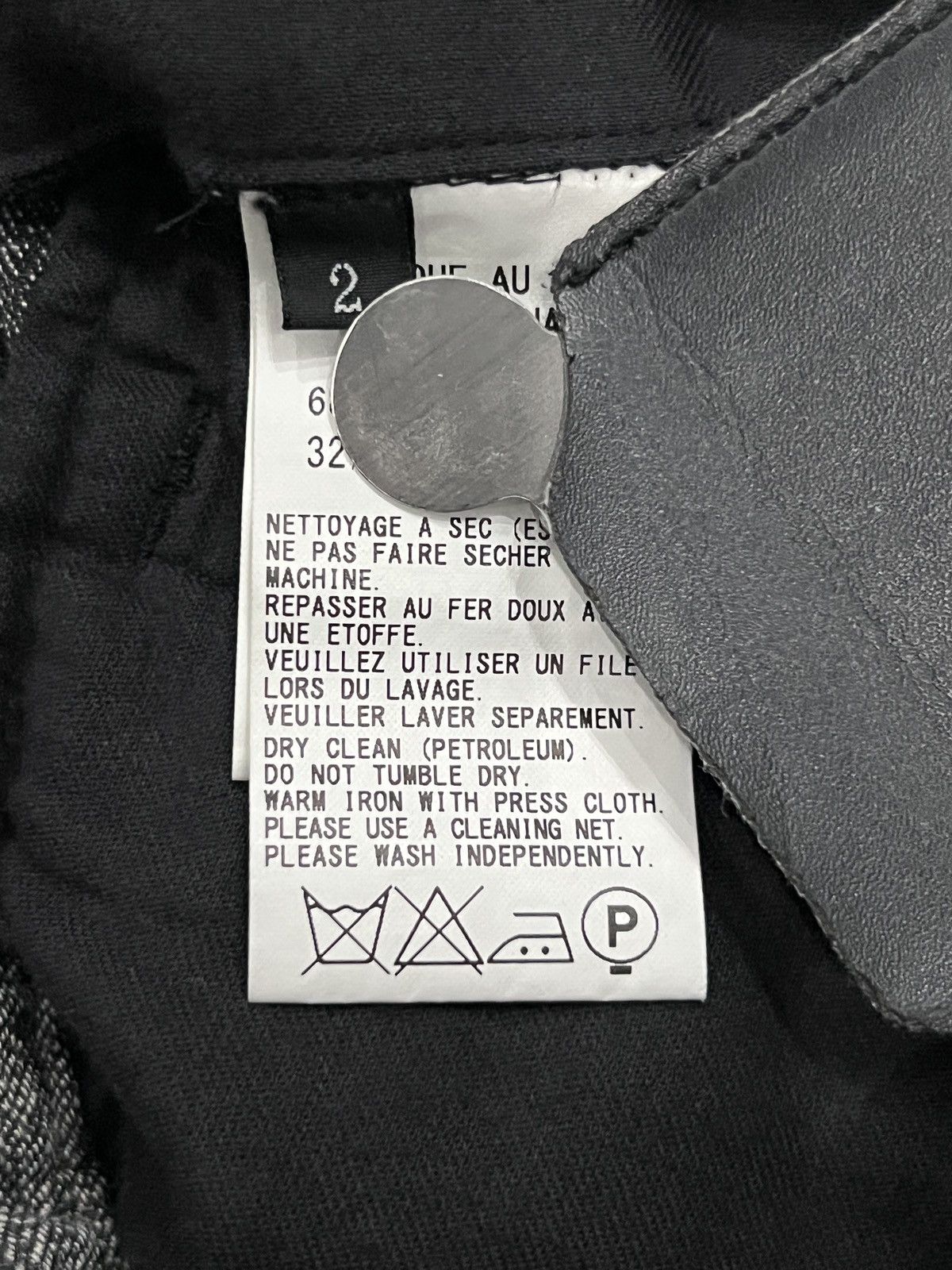 Y's Yohji Yamamoto by Y’s Adjustable Button Cotton Linen Trouser Size US 30 / EU 46 - 12 Thumbnail