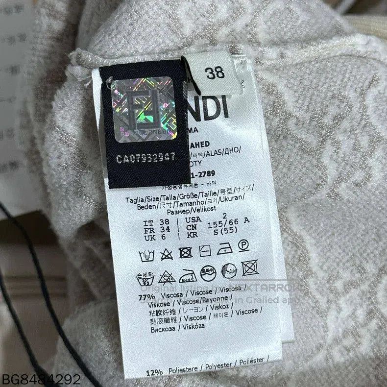 Fendi Fendi FF Logo Knit Dress. Size US 38 / EU 54 - 4 Thumbnail