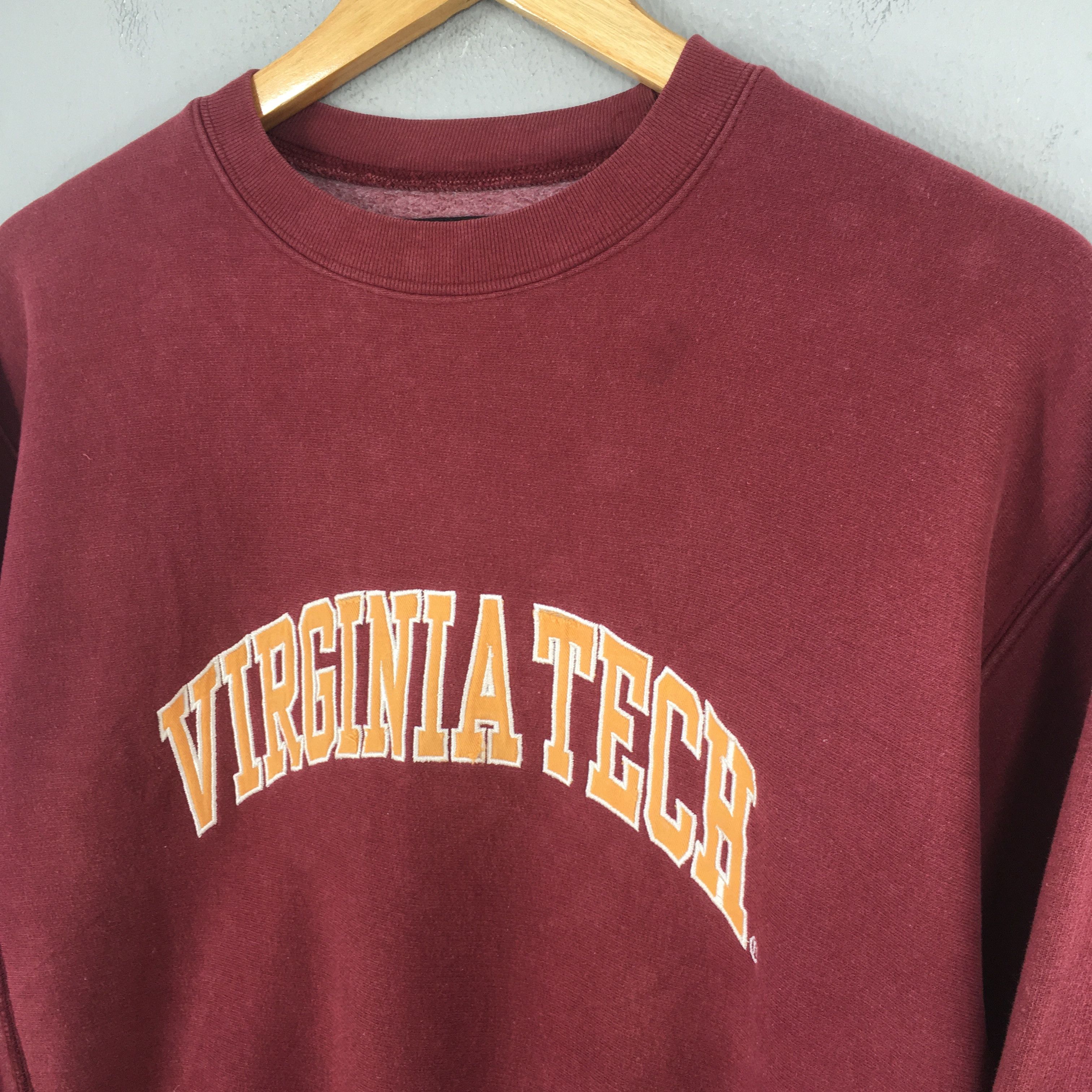 NCAA × Vintage Vintage Virginia Tech Hokies NCAA Sweatshirt Small Size US S / EU 44-46 / 1 - 3 Thumbnail
