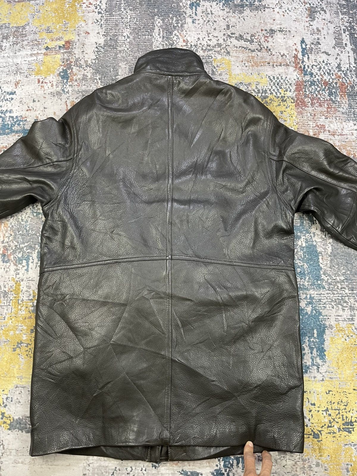Vintage Vtg Wind Armor Deerskin Leather Coat Jacket Size US M / EU 48-50 / 2 - 7 Thumbnail