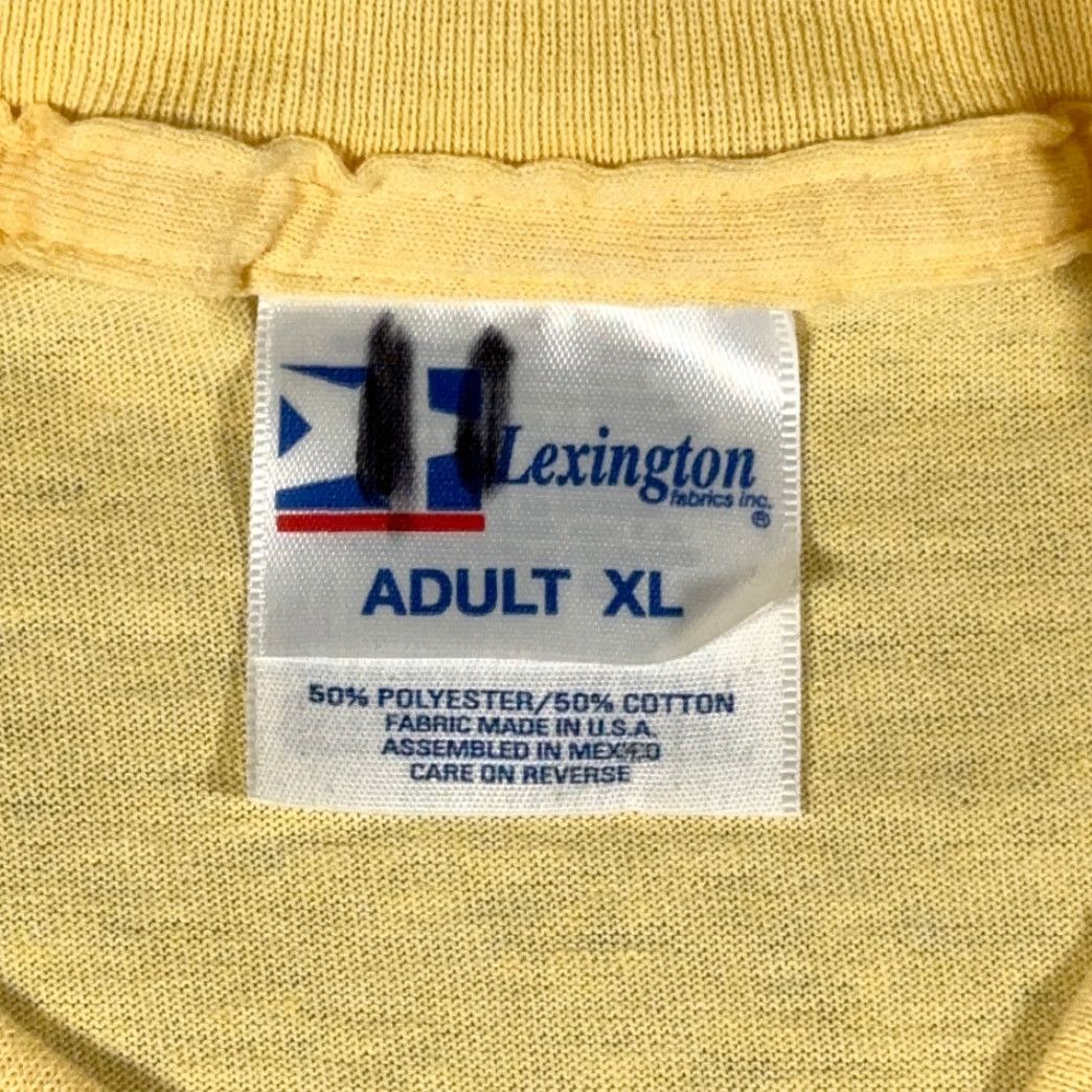 Vintage VINTAGE Florida Shirt Lexington Men T-Shirt XL Yellow 90s Sarasota Beach Sunset Ocean Crew Neck Short Sleeve Cotton Blend Size US XL / EU 56 / 4 - 3 Thumbnail