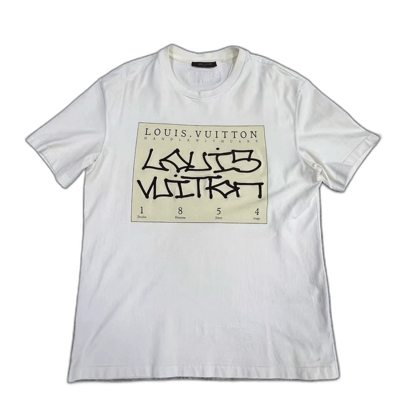 Louis Vuitton Louis Vuitton Graphic Short Sleeve T -2505 Size US XXL / EU 58 / 5 - 1 Thumbnail
