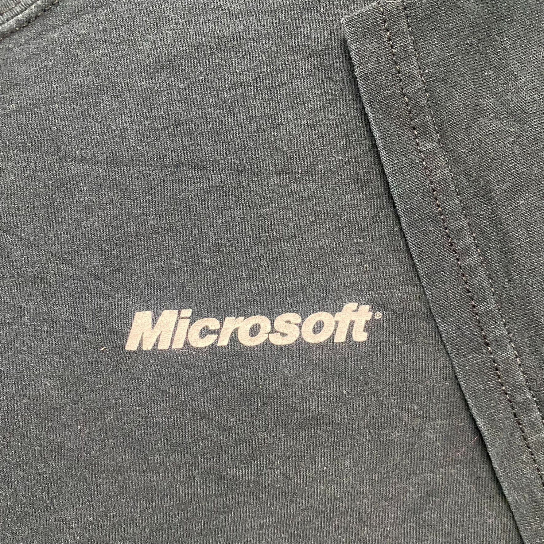 Microsoft Vintage Y2K Microsoft Windows 7 Computer Tech Baggy Tee Size US XL / EU 56 / 4 - 7 Thumbnail