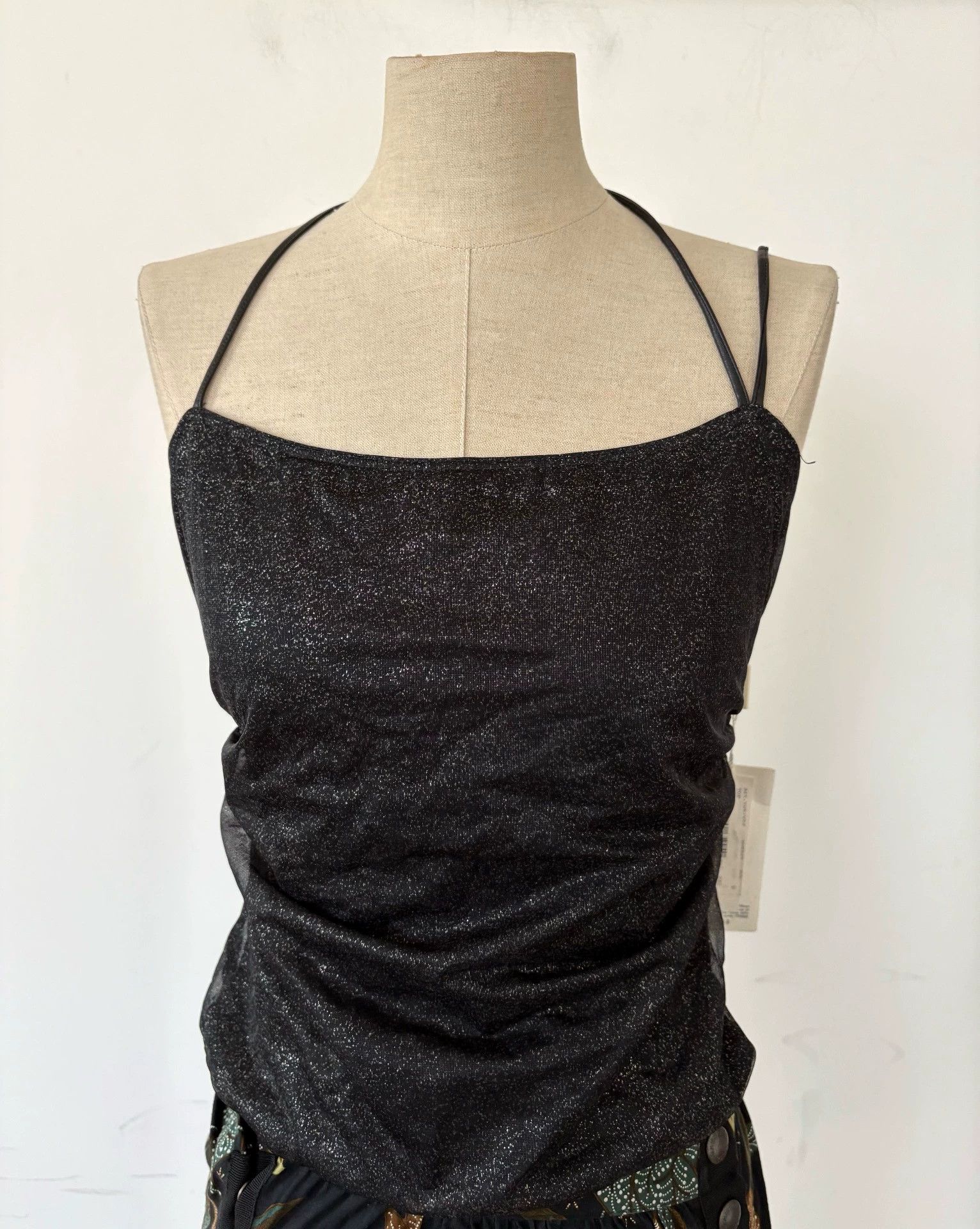 Versace Versace Women's Black Tulle Camisole (Secondary Line) Size M / US 6-8 / IT 42-44 - 3 Thumbnail