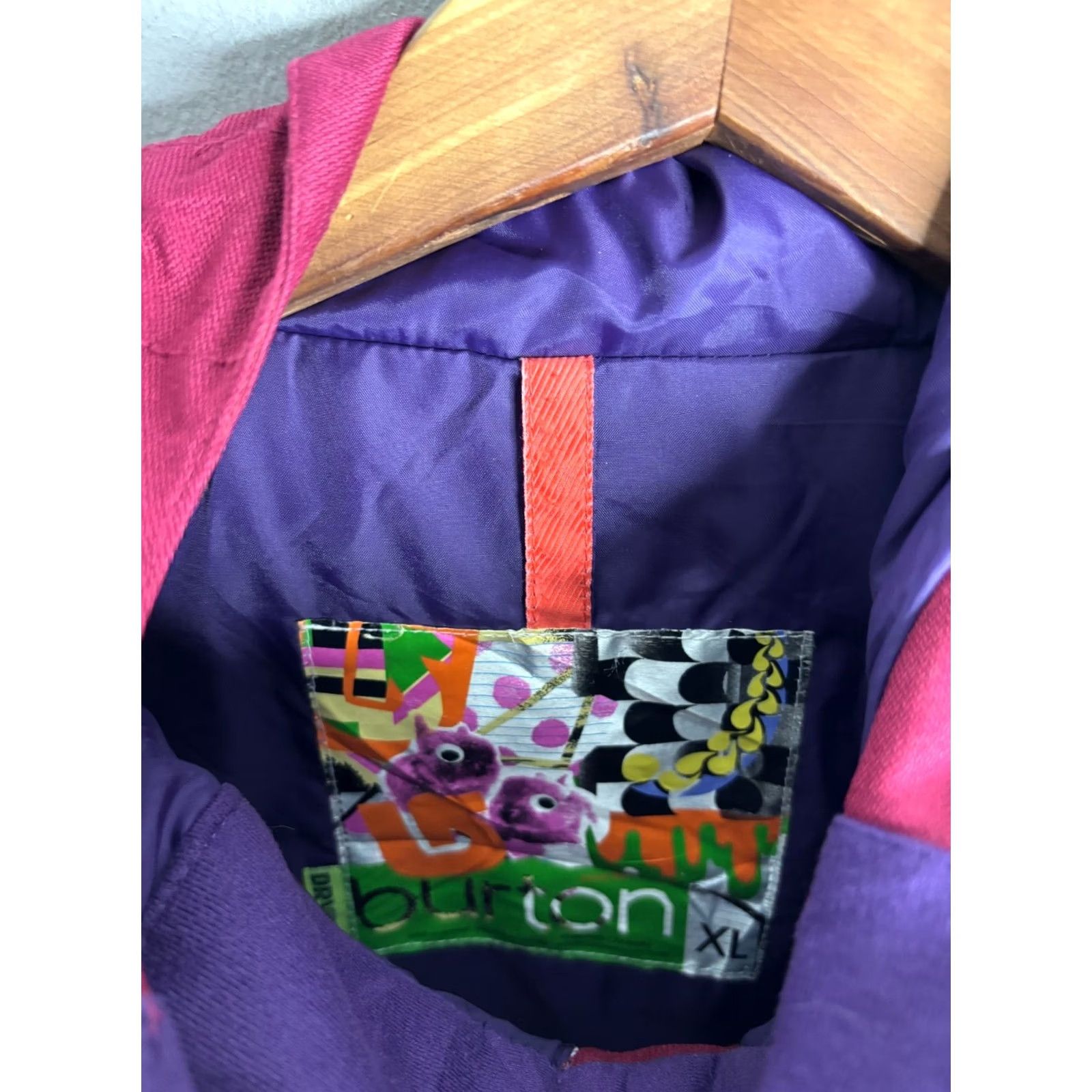 Burton Burton Jet Set Insulated Jacket Women XL Maroon Red Snowboard Winter Zip Hooded Pockets 8/10 Jacket Size XL / US 12-14 / IT 48-50 - 4 Thumbnail